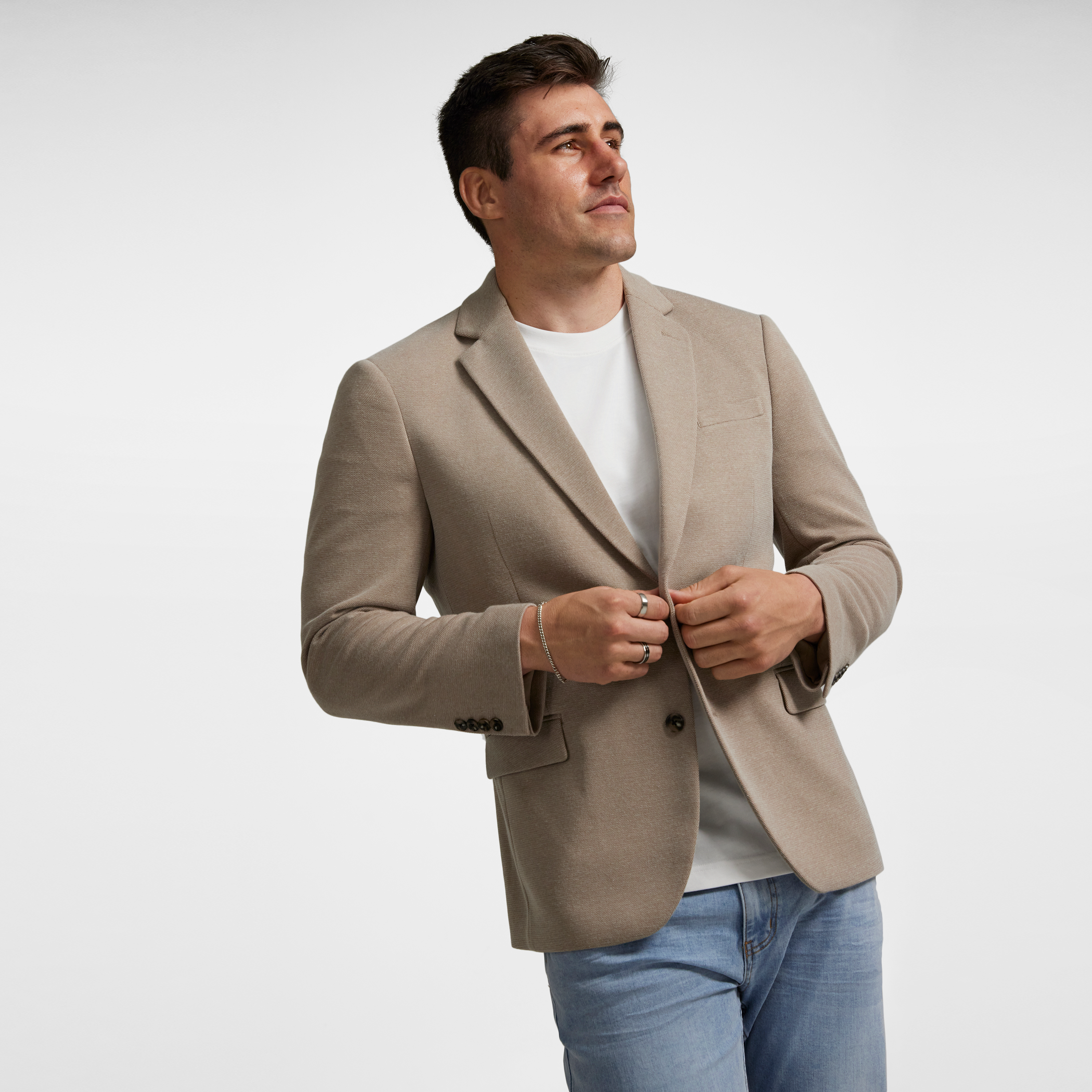 Pebble Hardy Knit Stretch Blazer