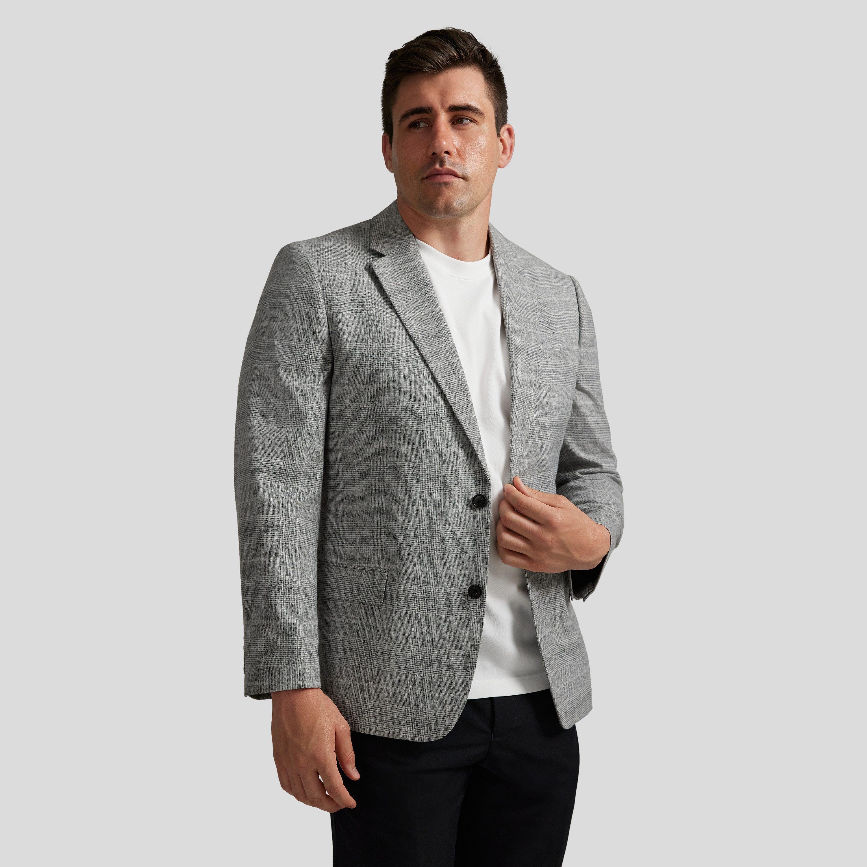 Davis Check Stretch Blazer