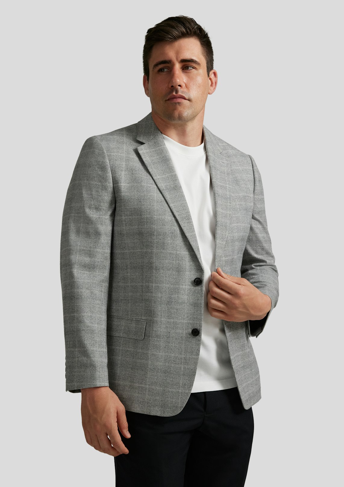 Davis Check Stretch Blazer