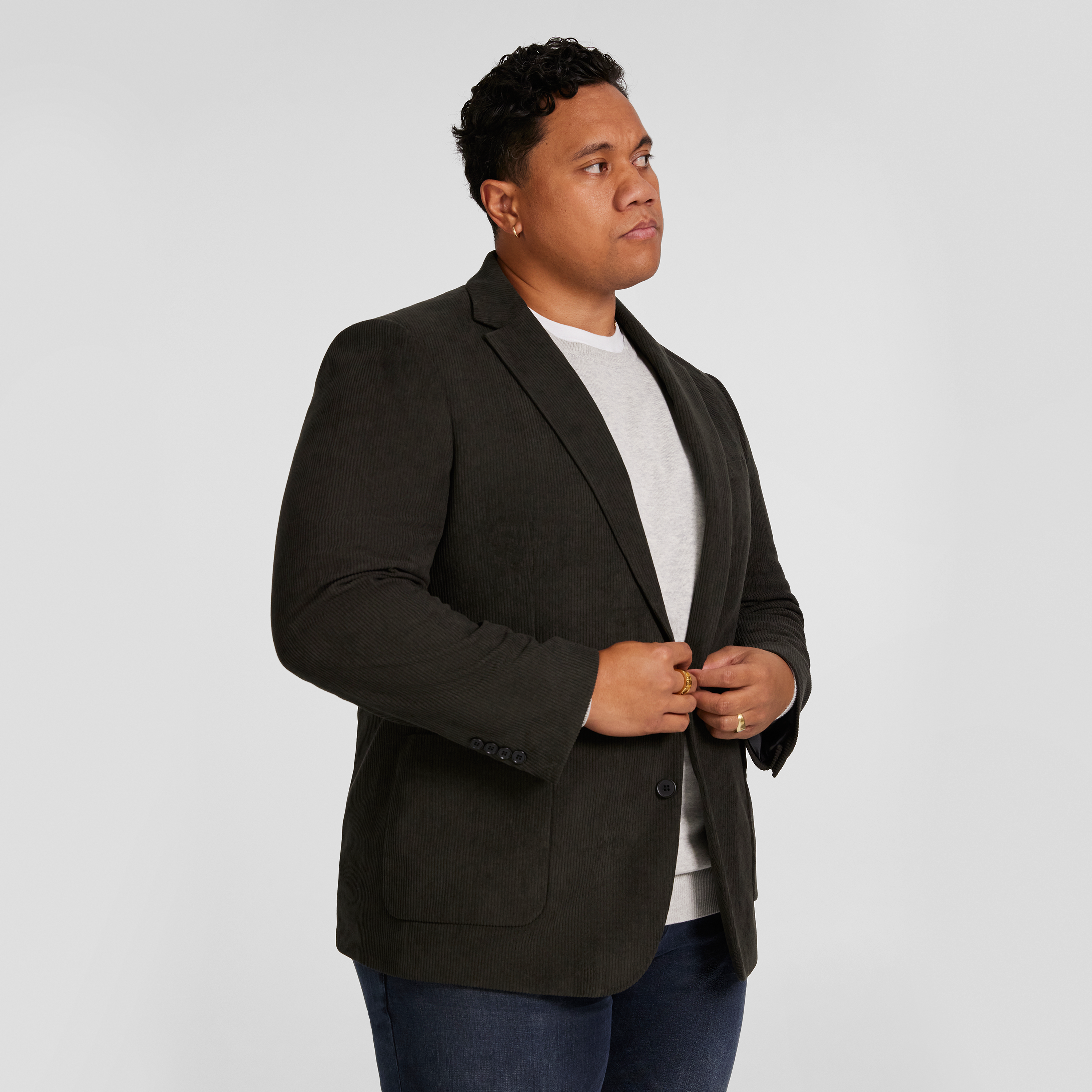 Douglas Cord Stretch Blazer