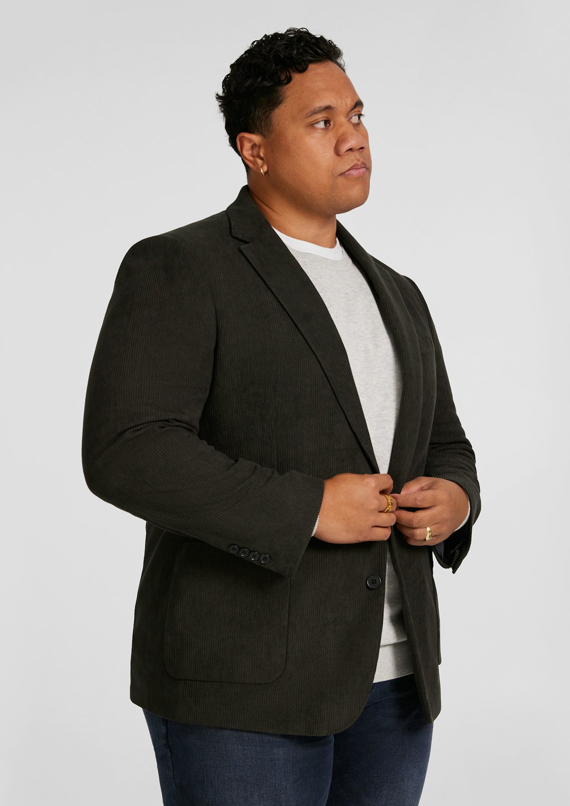 Douglas Cord Stretch Blazer