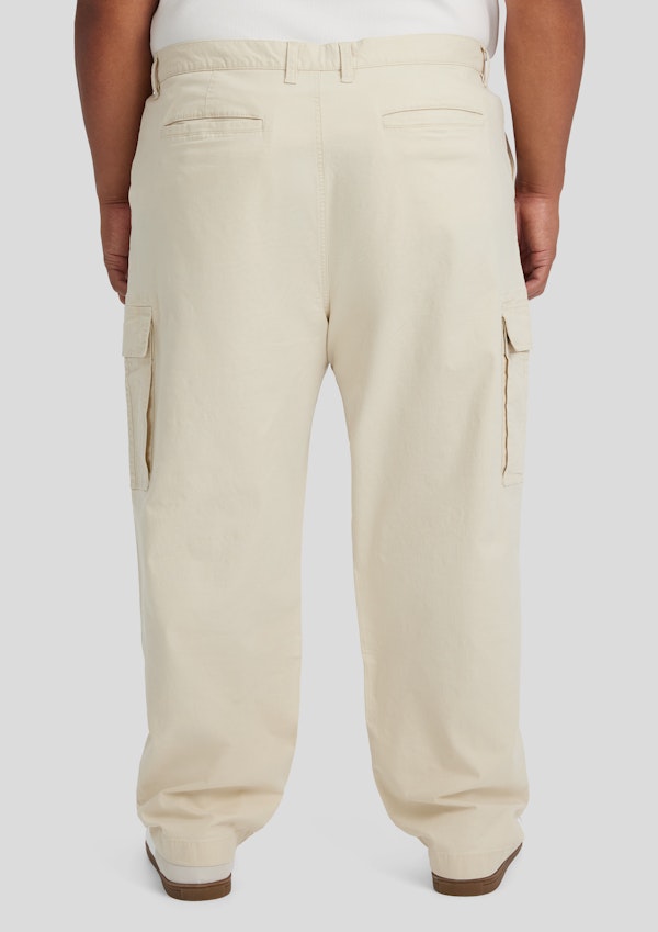 Chalk Relaxed Fit Cargo Pant