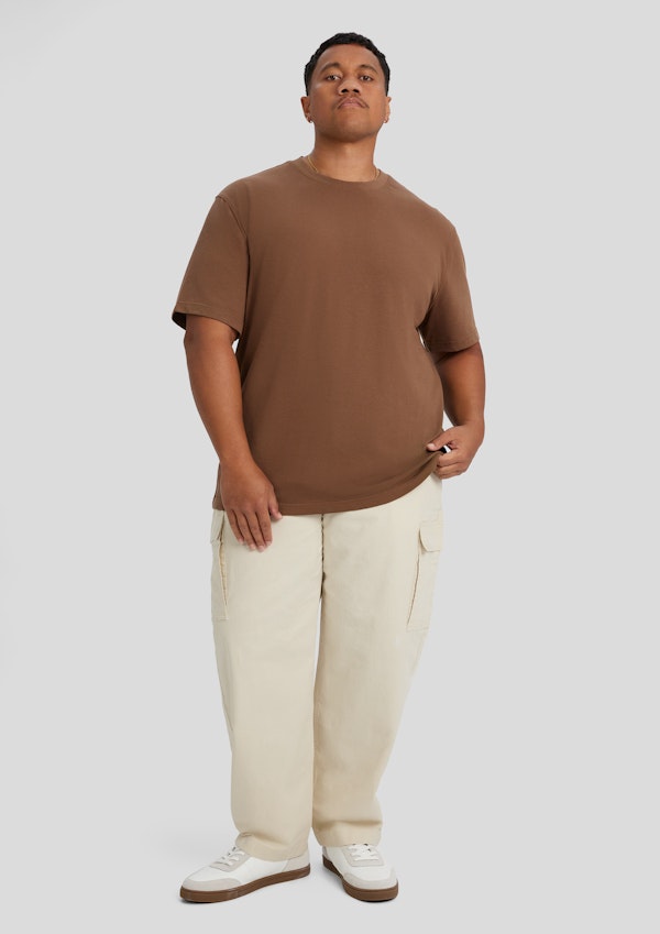 Chalk Relaxed Fit Cargo Pant