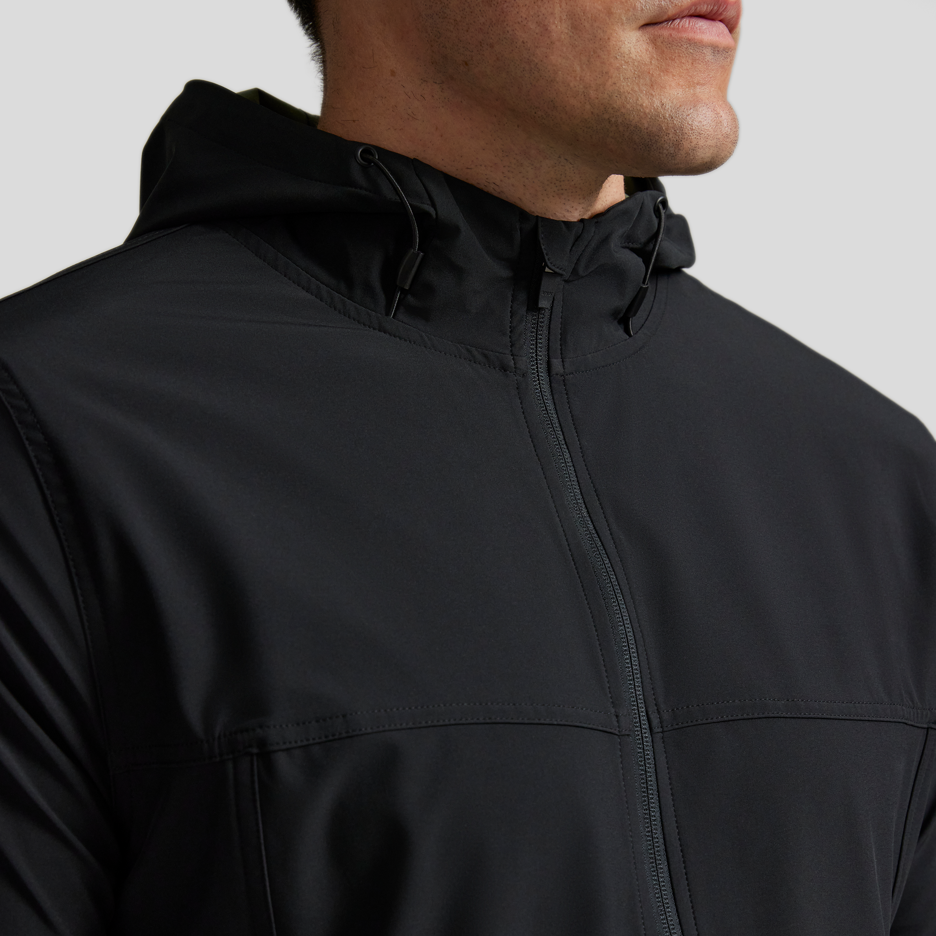 Black Athleisure Jacket