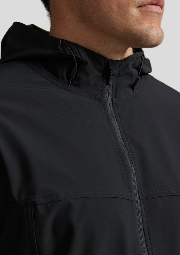 Black Athleisure Jacket