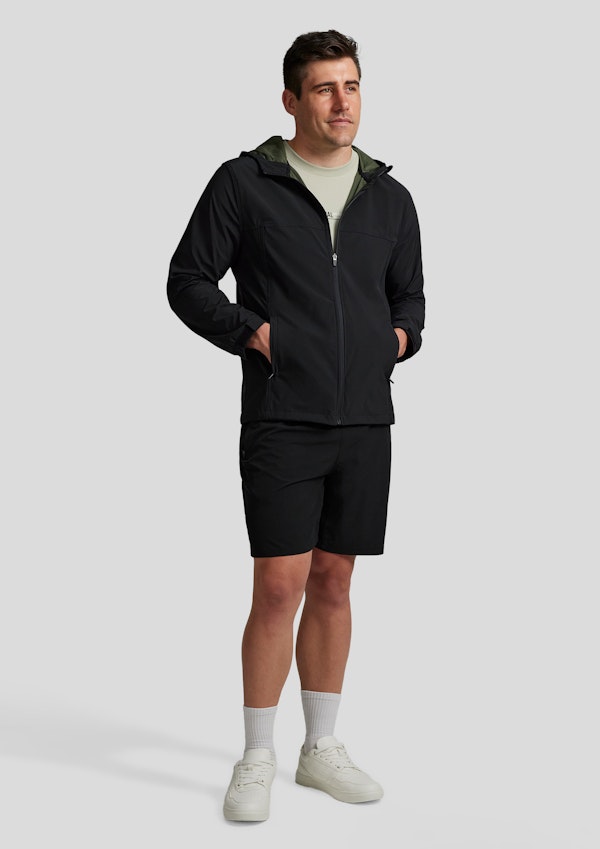 Black Athleisure Jacket