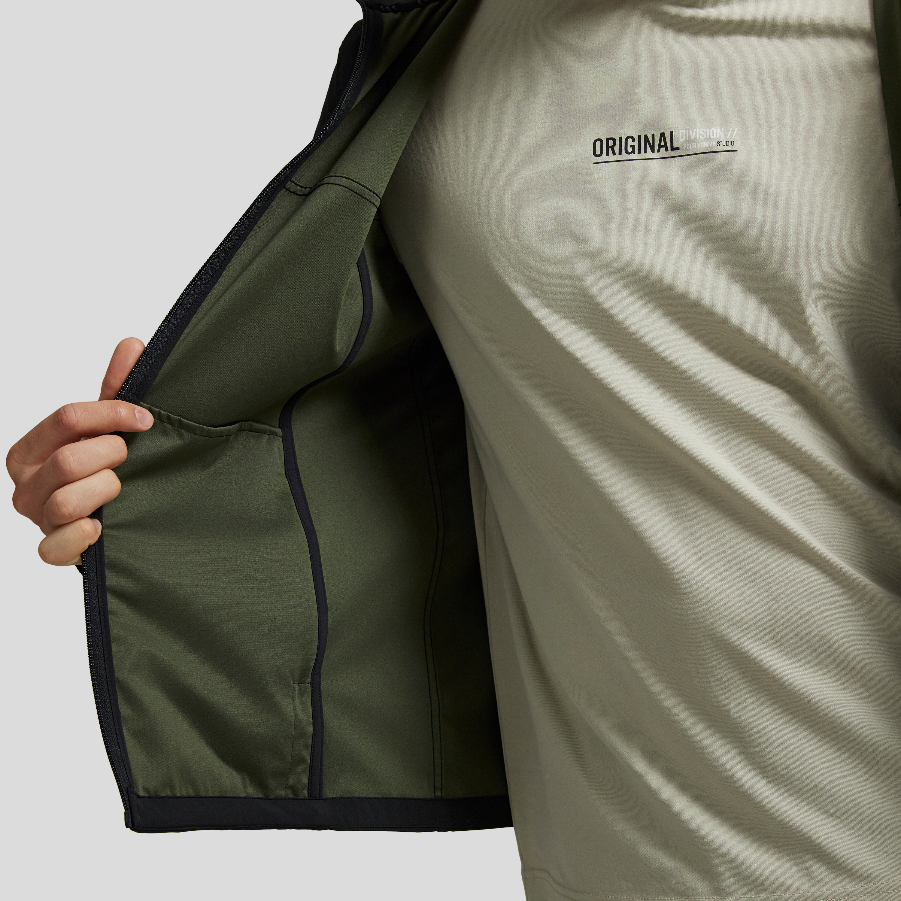 Black Athleisure Jacket