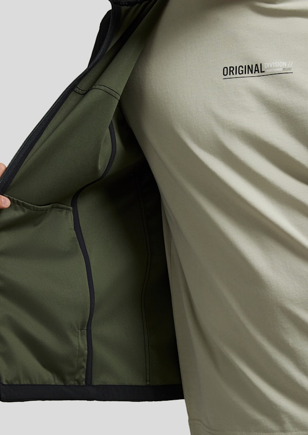 Black Athleisure Jacket