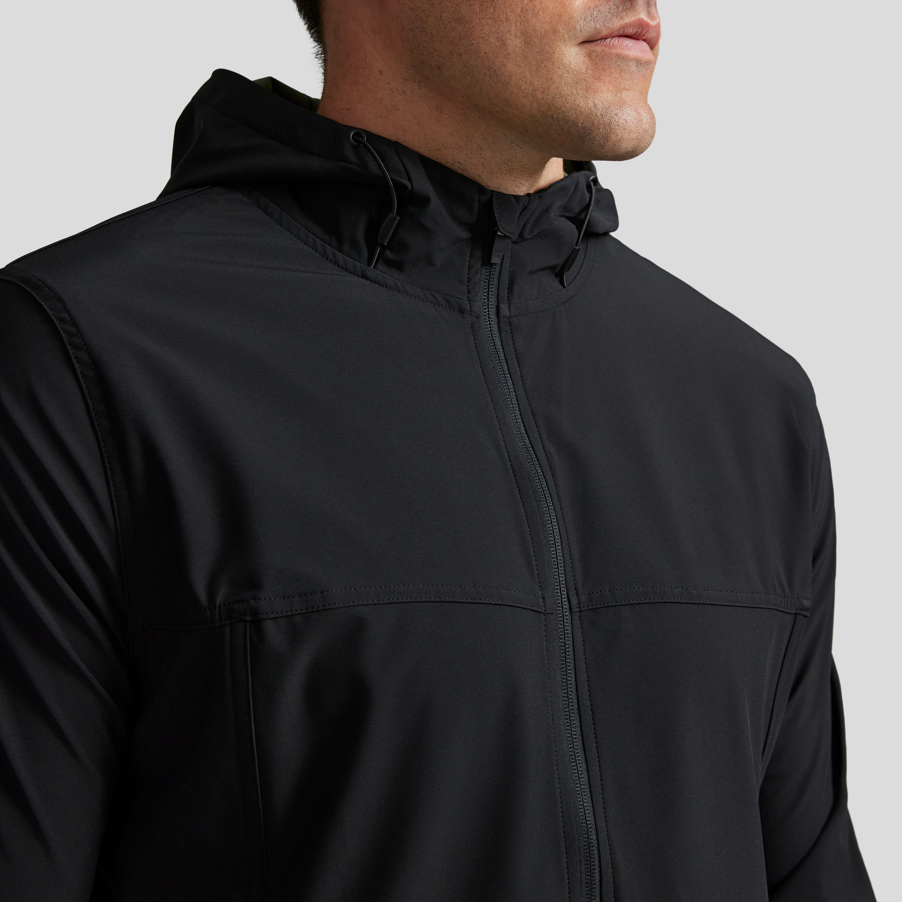 Black Athleisure Jacket