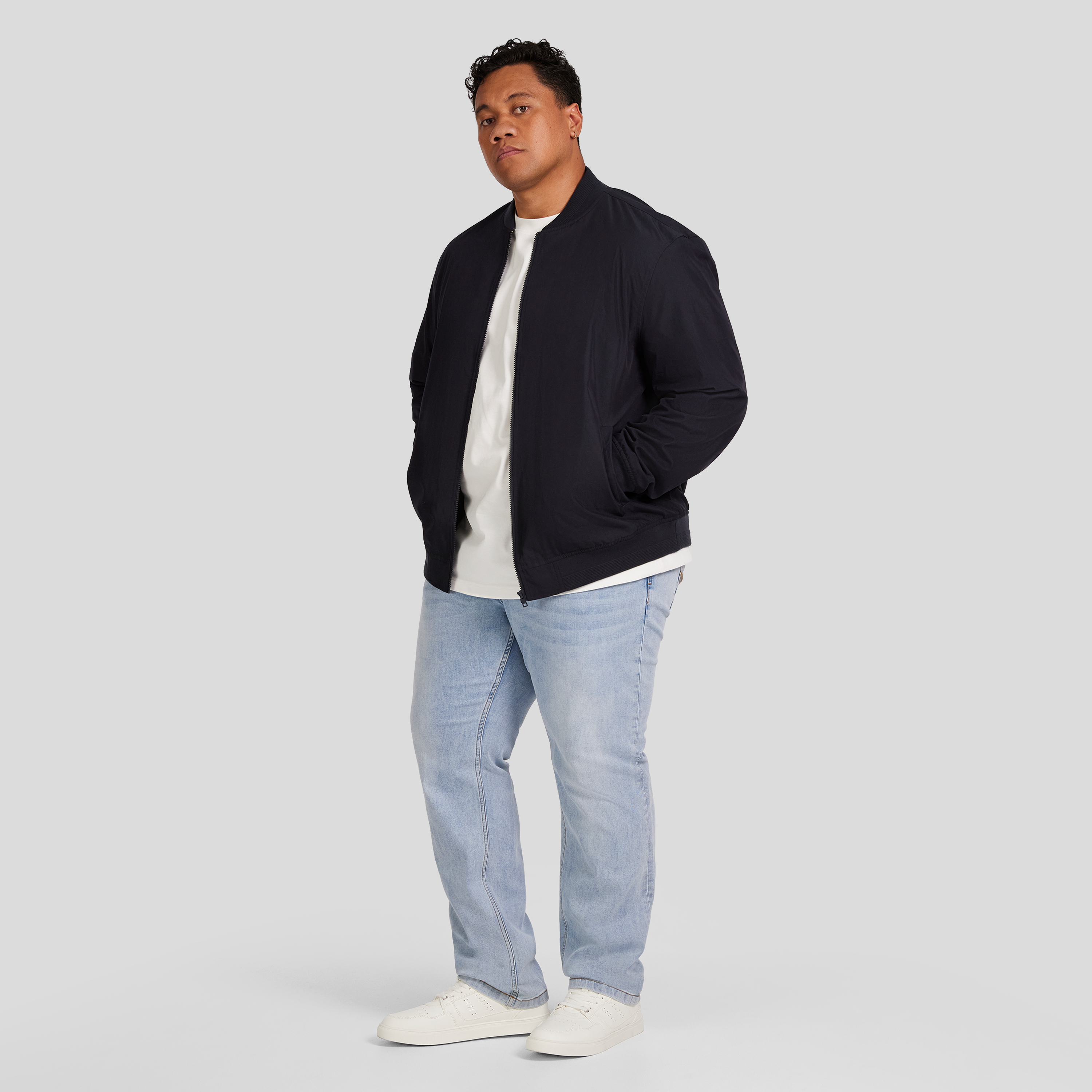 Navy Action Bomber Jacket