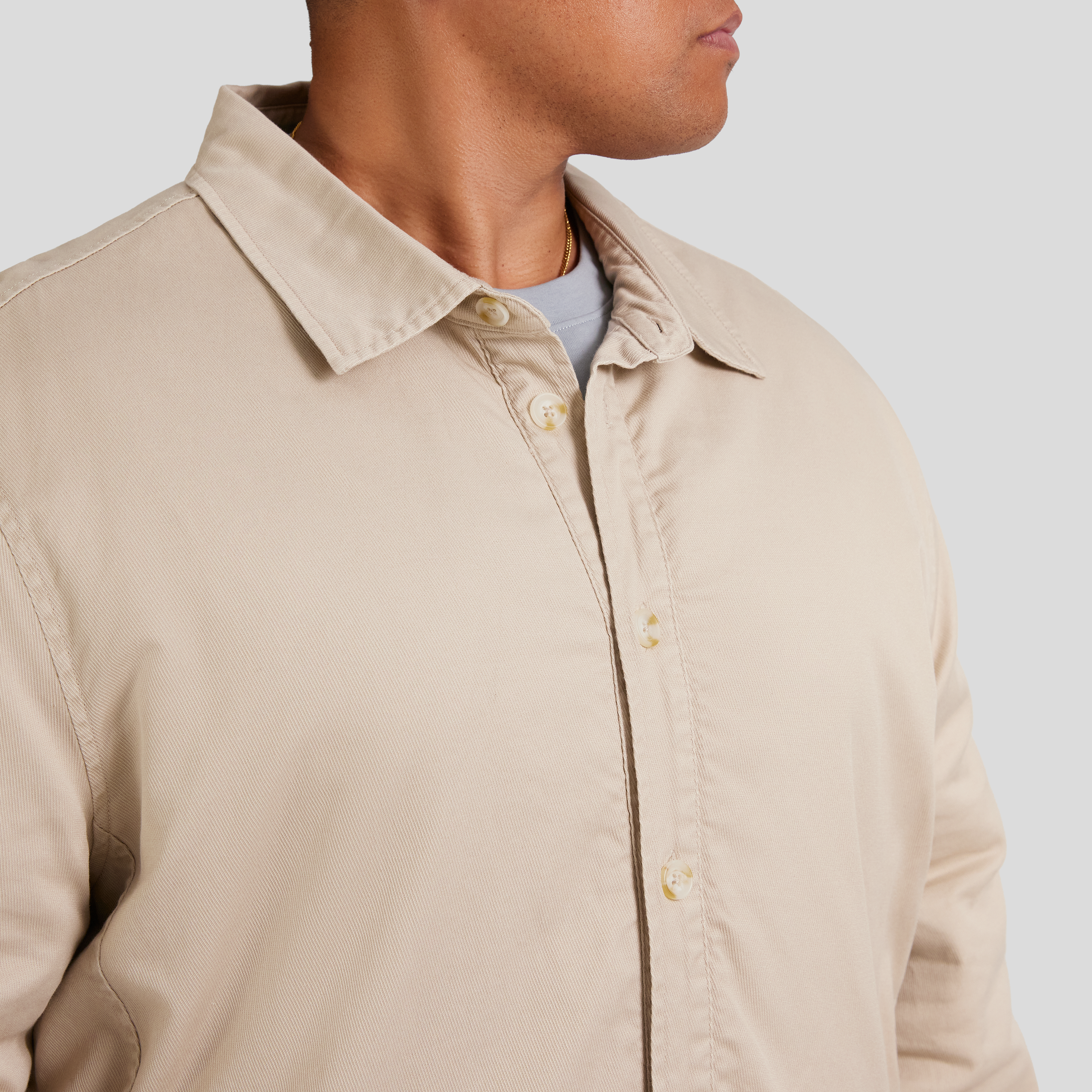 Ecru Apollo Relaxed Shacket