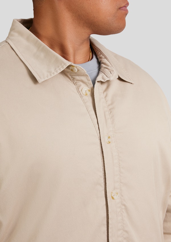 Ecru Apollo Relaxed Shacket