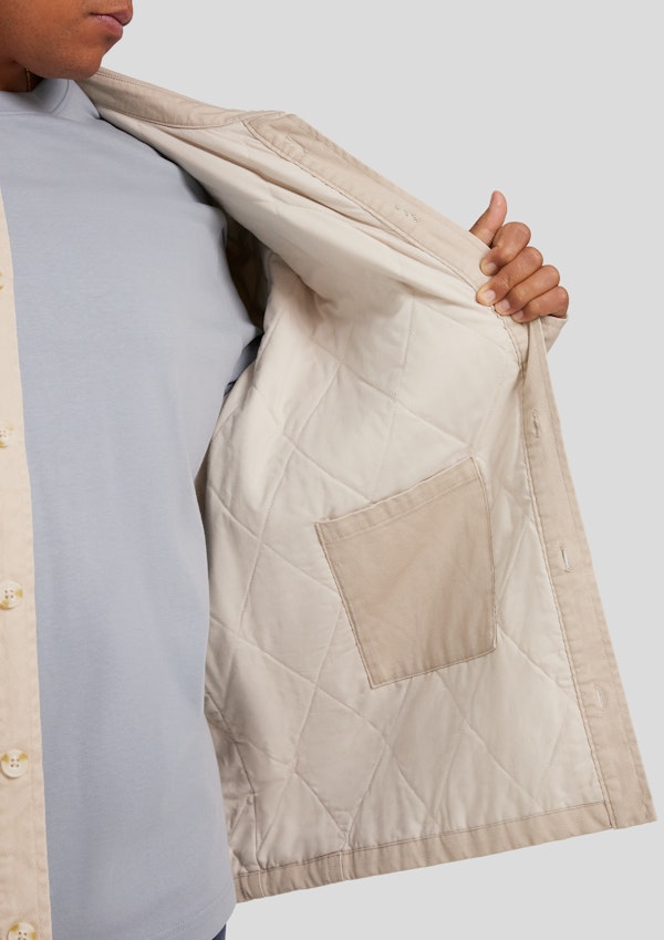 Ecru Apollo Relaxed Shacket