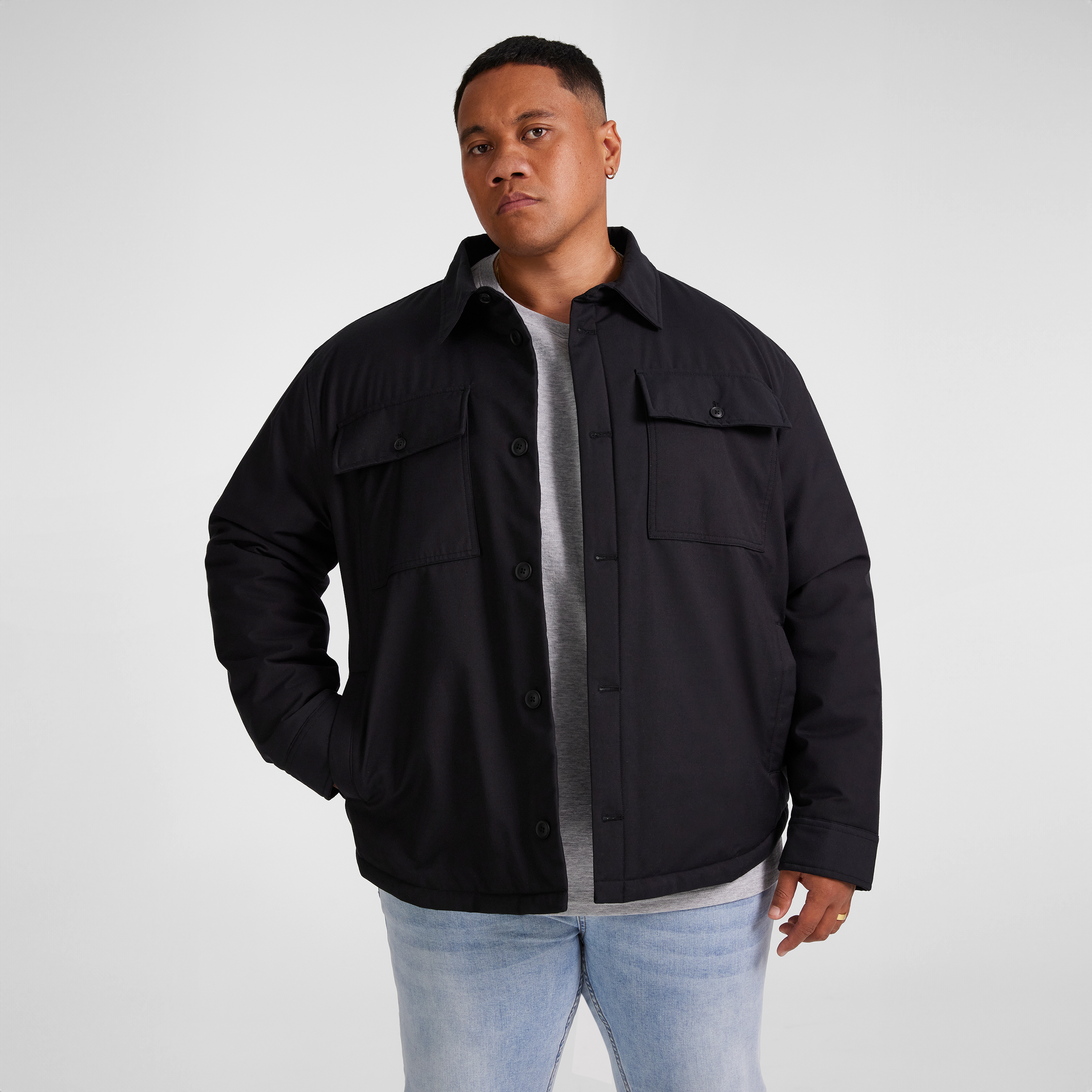 Cyrus Puffer Shacket