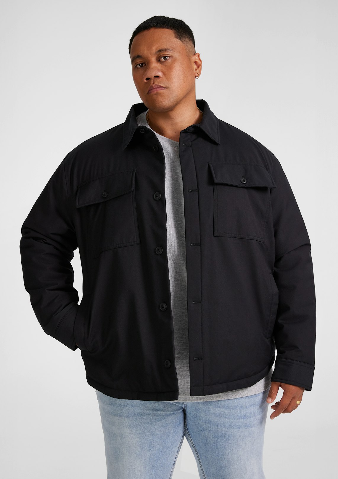 Cyrus Puffer Shacket