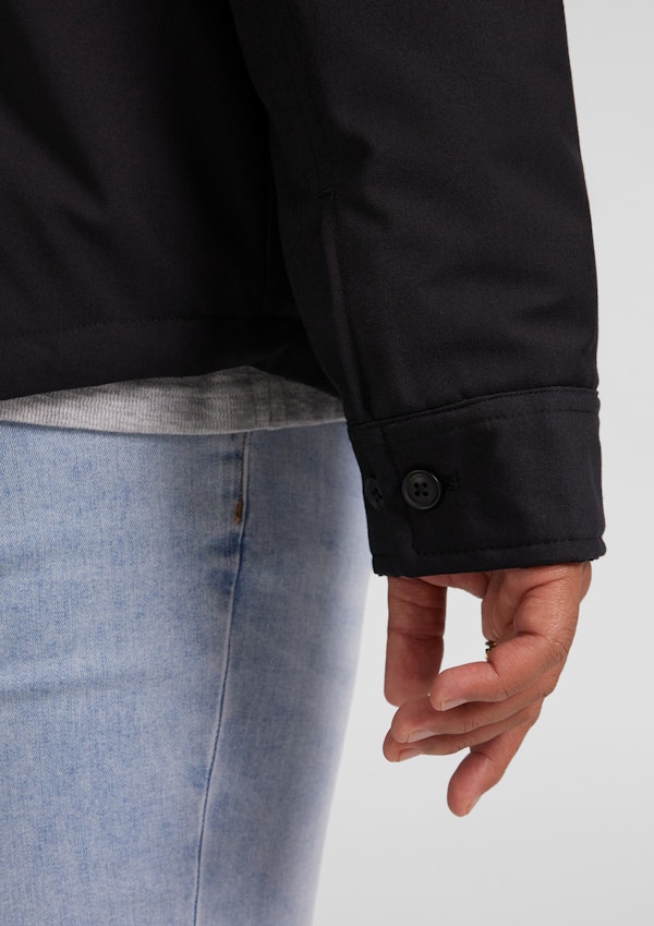 Black Slate Cyrus Puffer Shacket