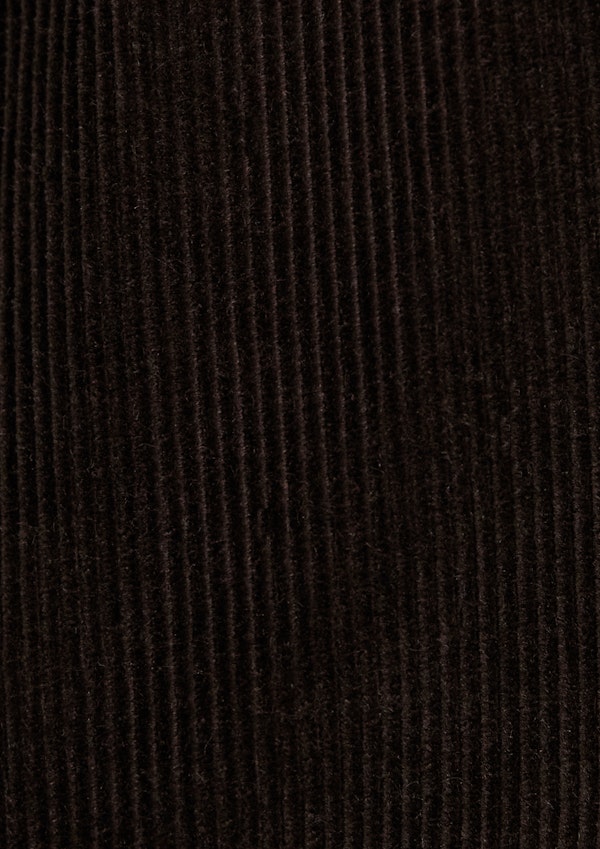 Chocolate Finn Cord Shacket