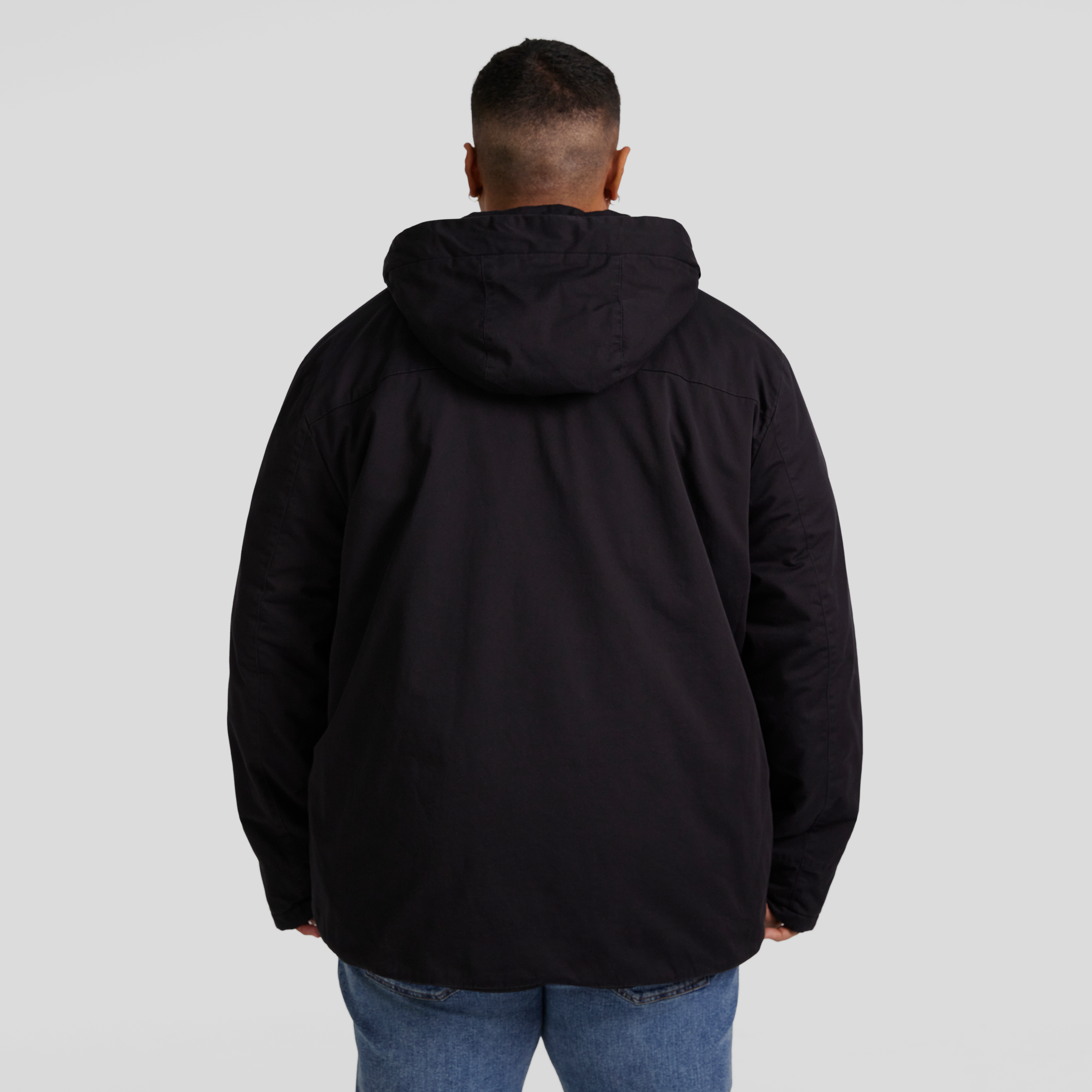 Black Santiago Hooded Parka