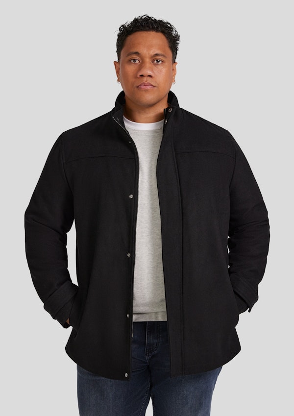 Riley Wool Blend Car Coat