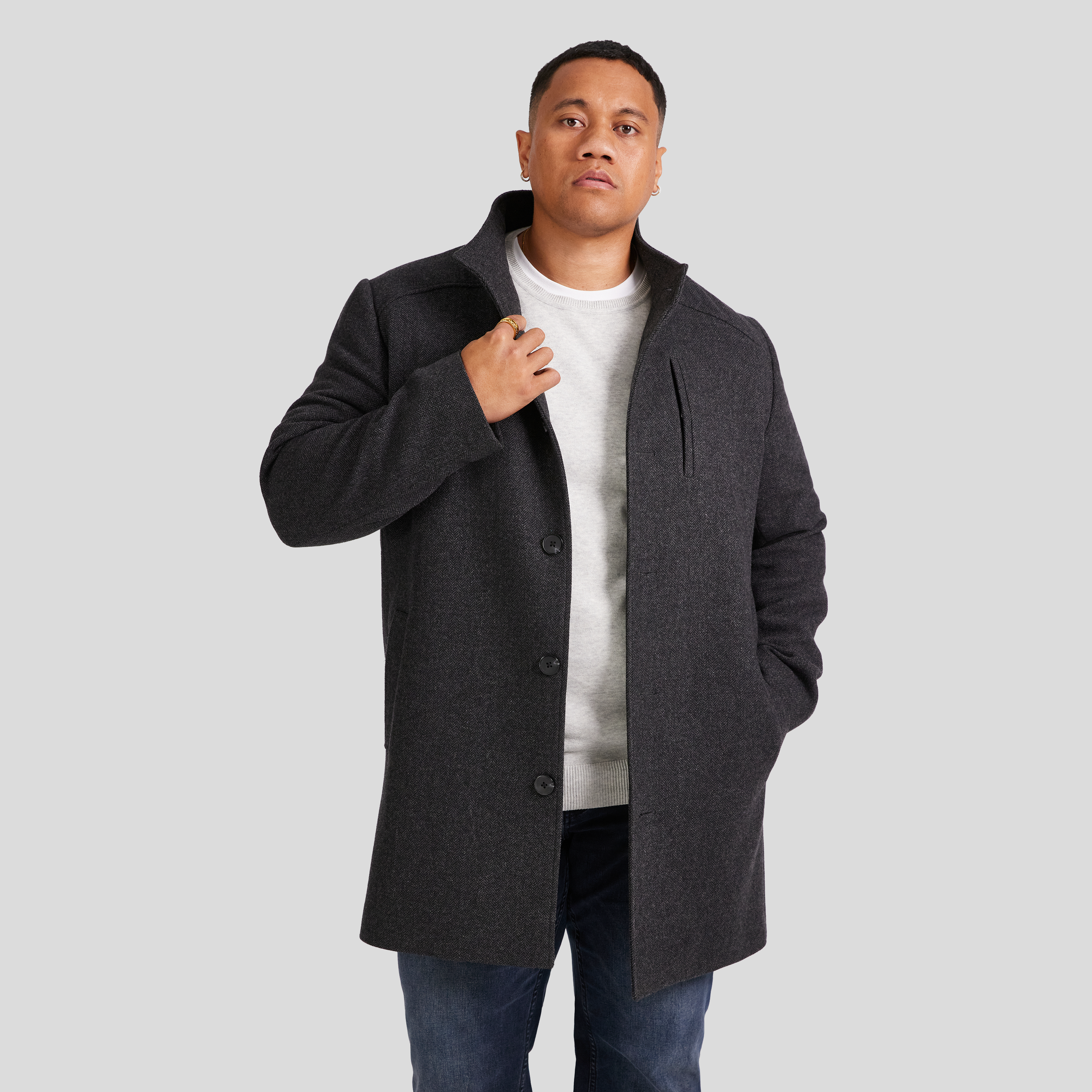 Gage Wool Blend Coat