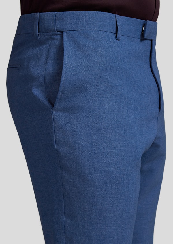 Blue Curtis Stretch Dress Pant