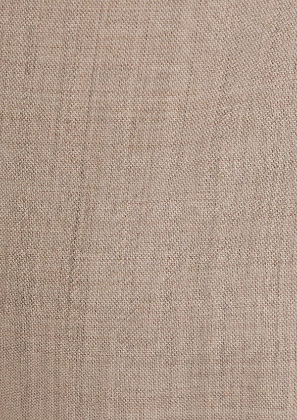 Beige Archer Wool Blend Slim Pant