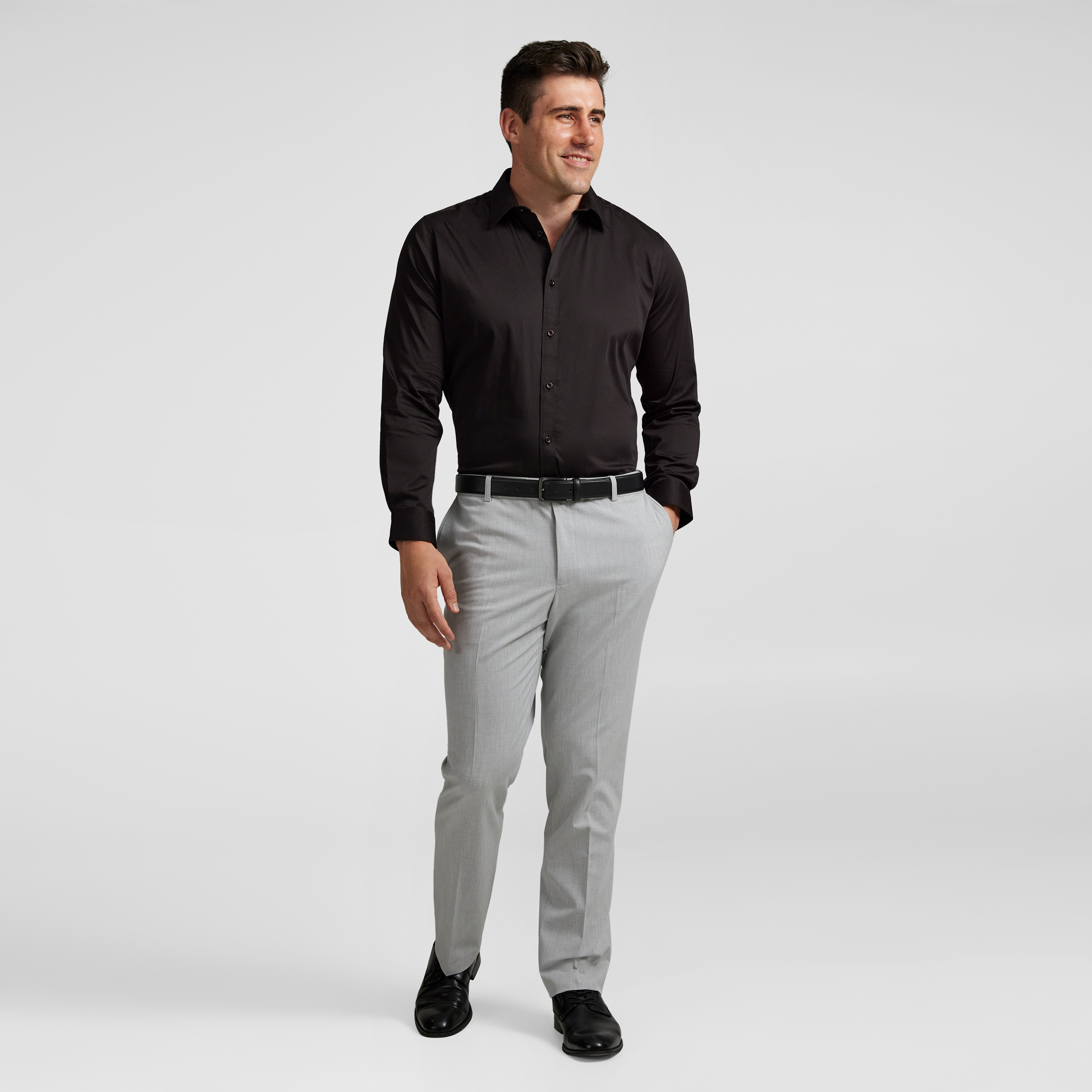 Espresso Montego Stretch Dress Shirt