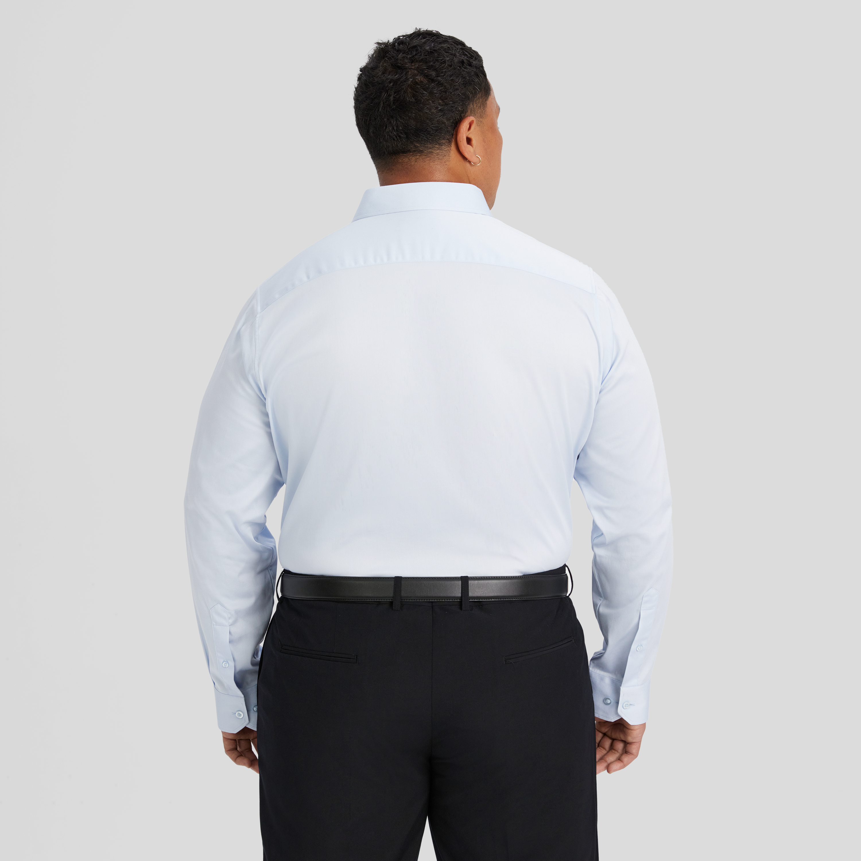 Light Blue Montego Stretch Dress Shirt