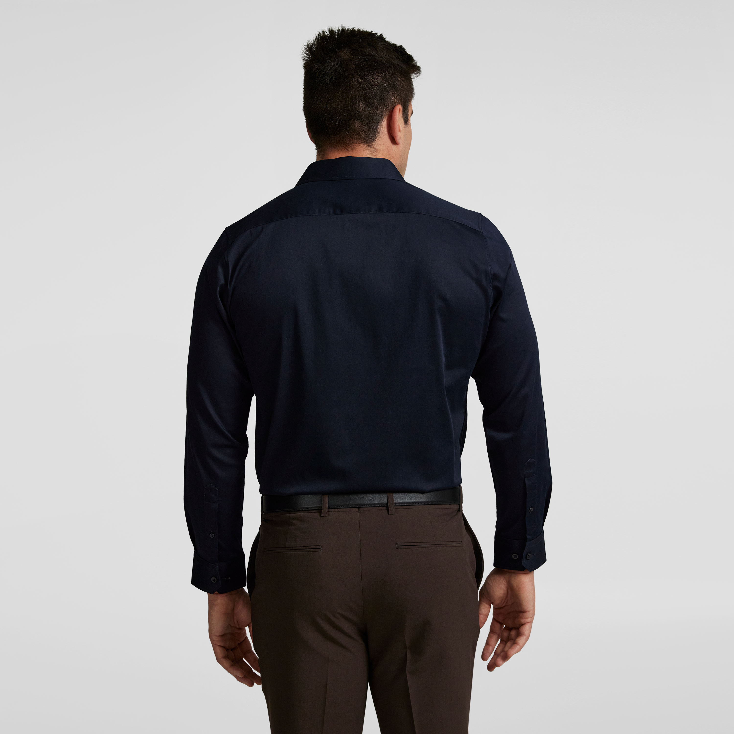 Navy Montego Stretch Dress Shirt