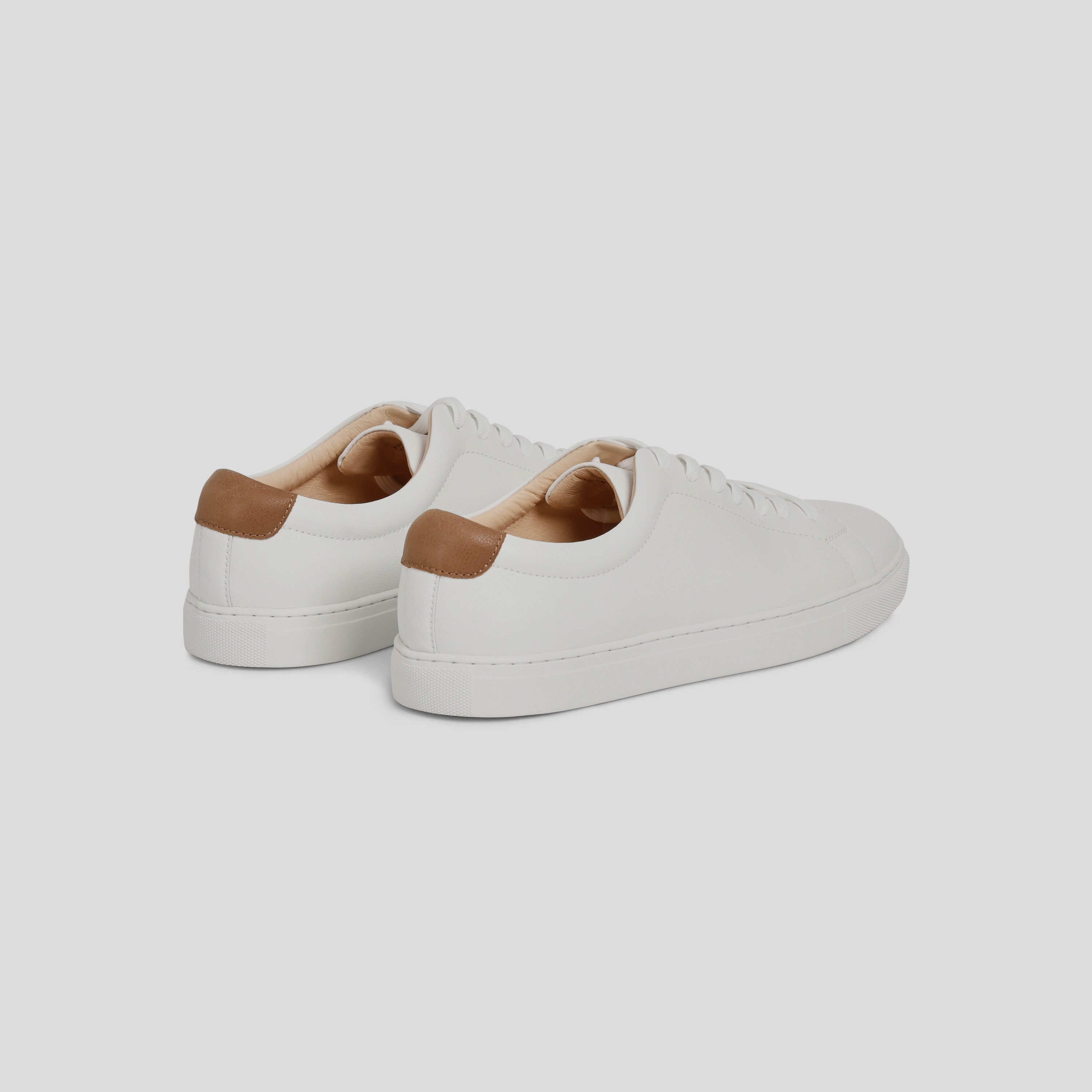 White Theo Leather Sneaker