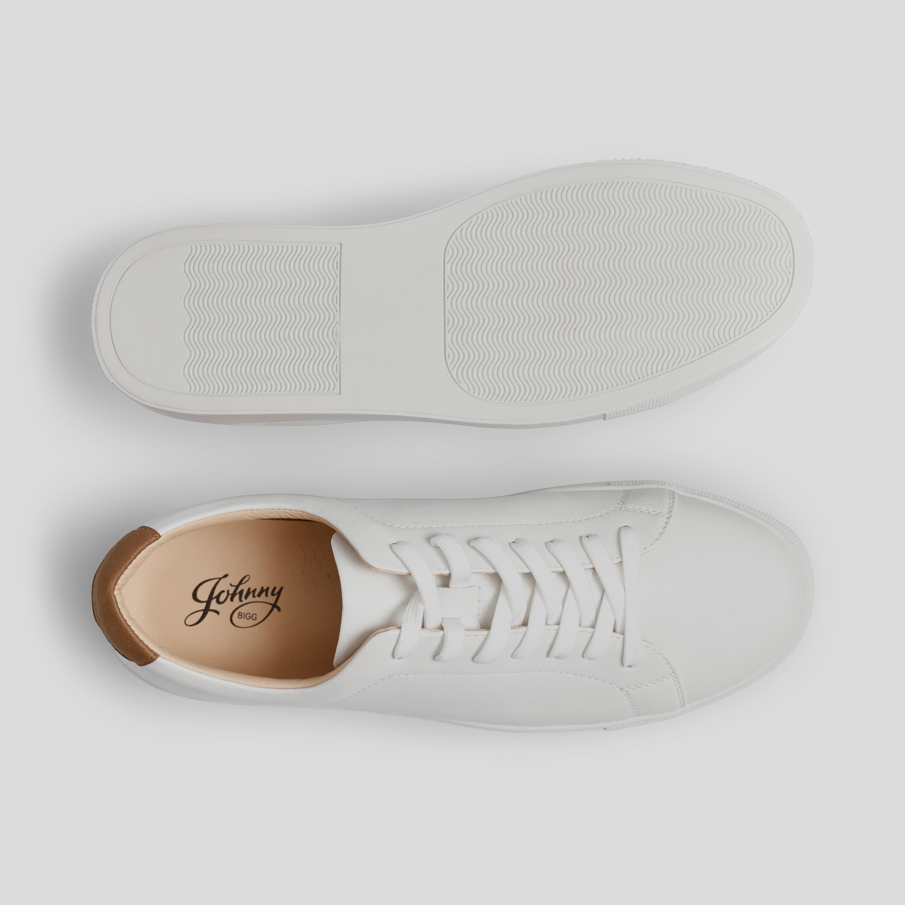 White Theo Leather Sneaker
