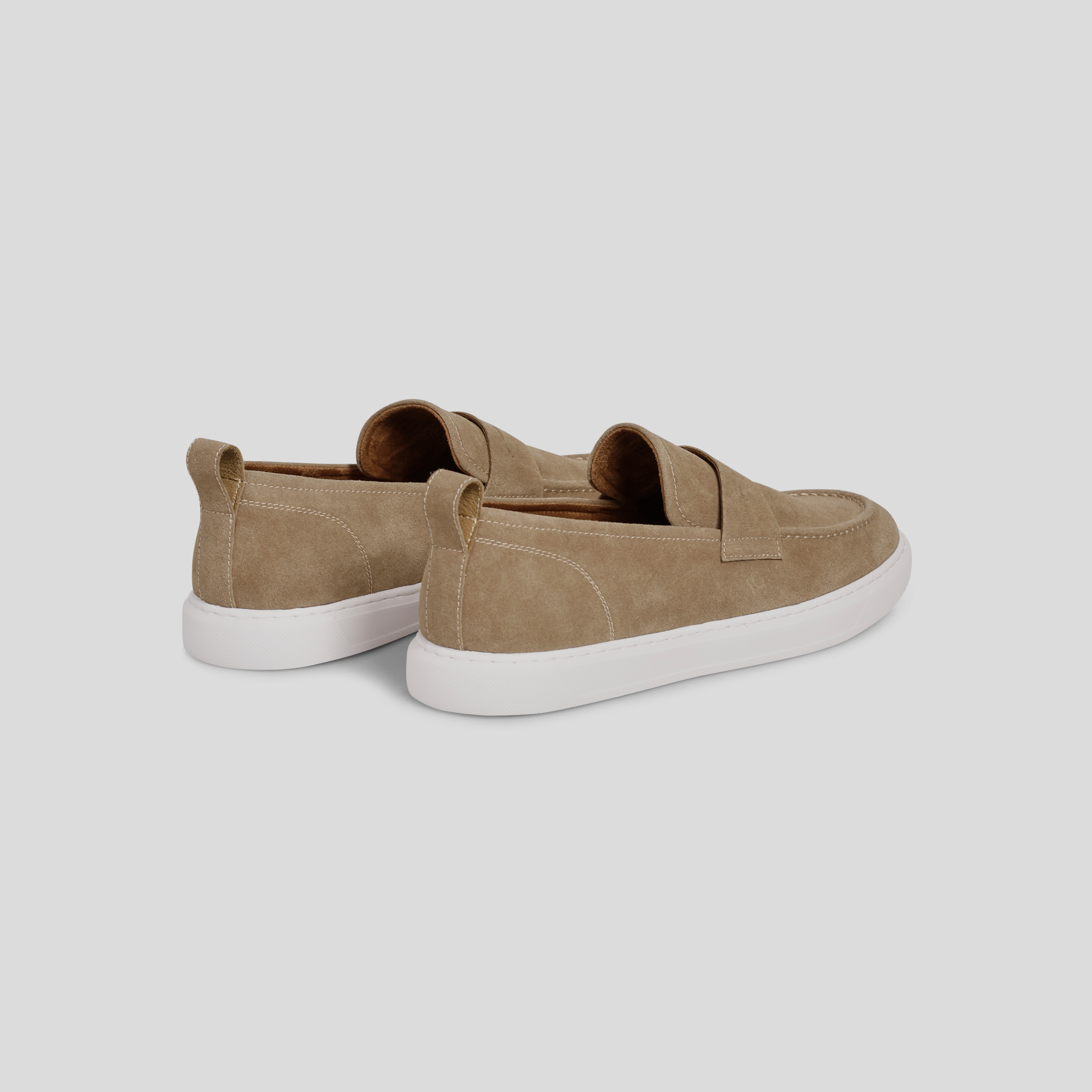 Sand Marco Suede Casual Loafer