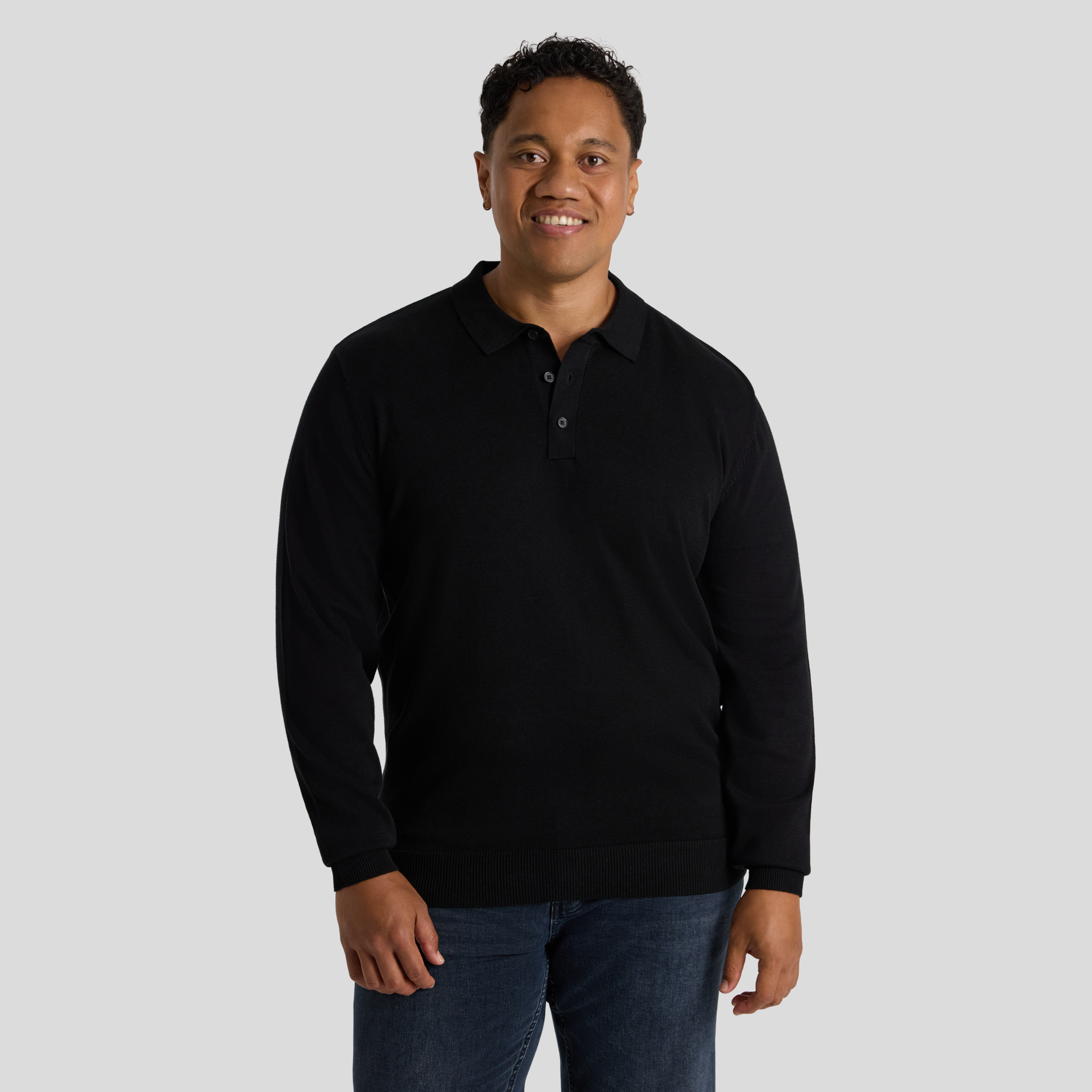 Everyday Polo Sweater