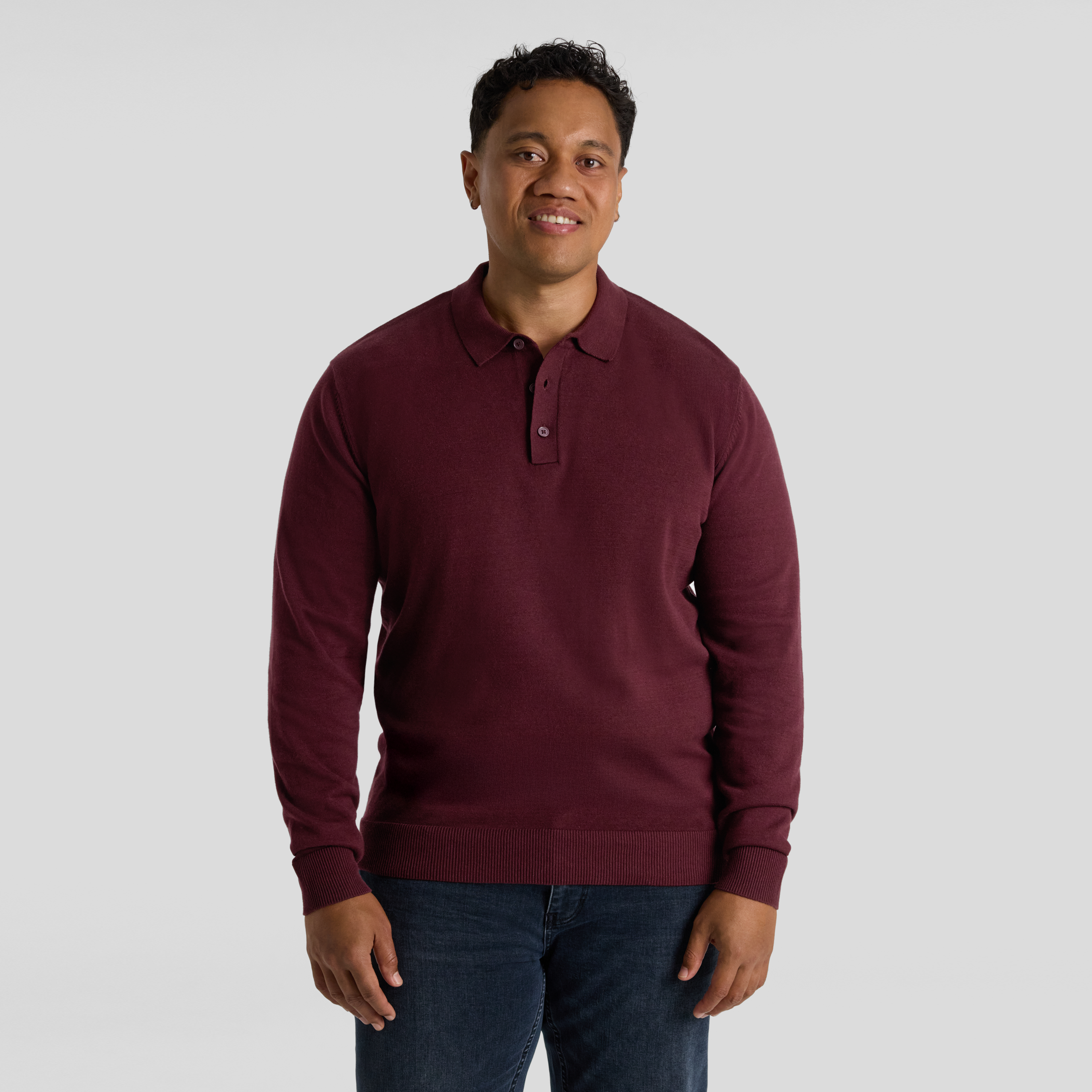 Everyday Polo Sweater