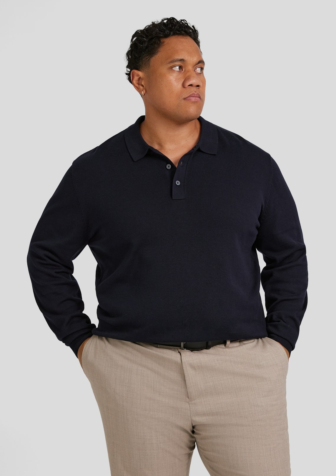 Everyday Polo Sweater