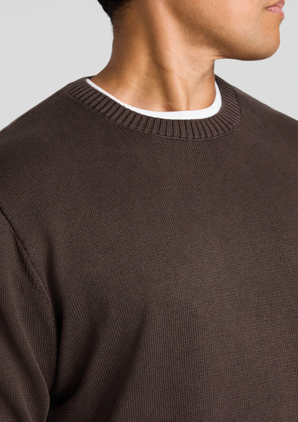 Chocolate Acid Wash Sweater