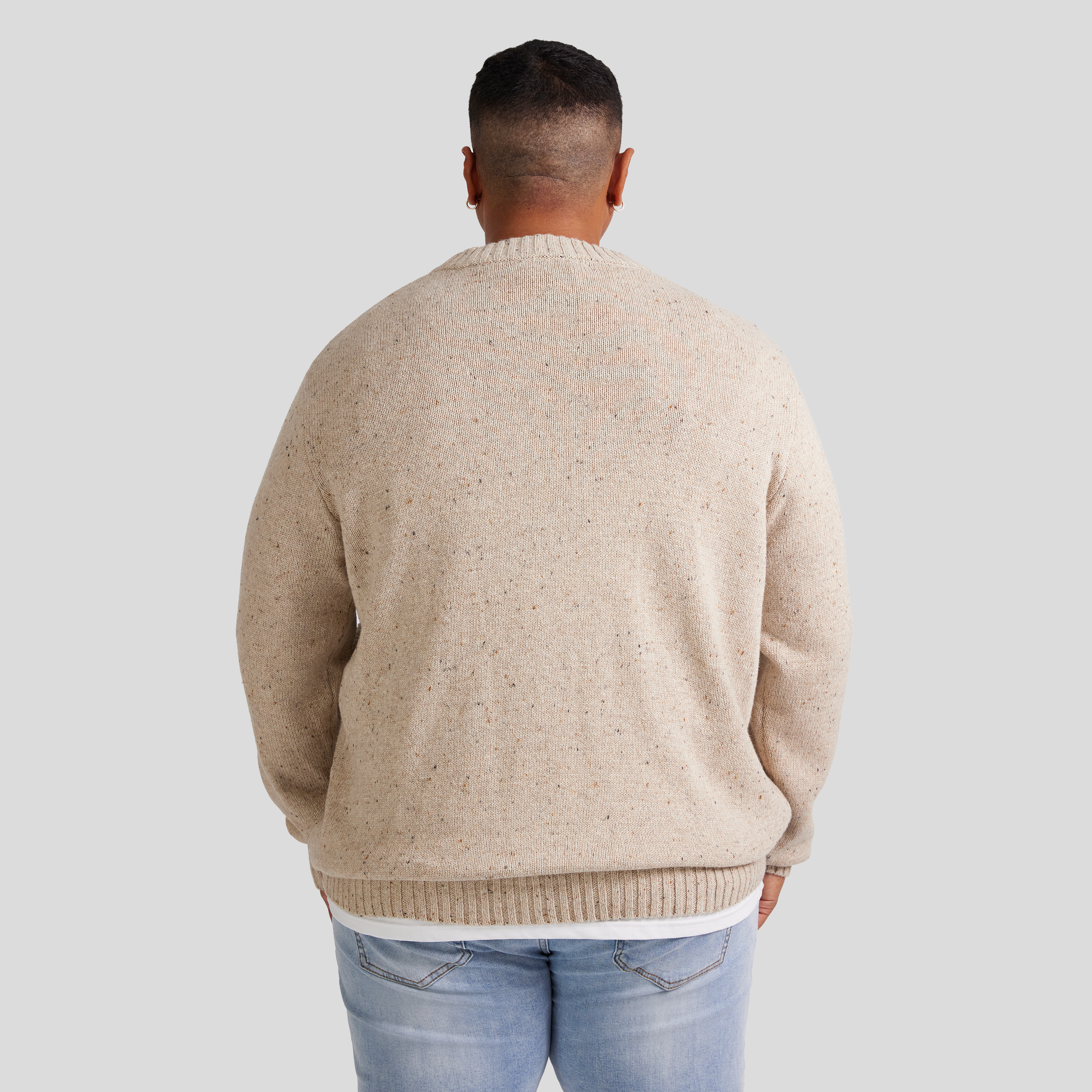 Sand Cable Knit Sweater