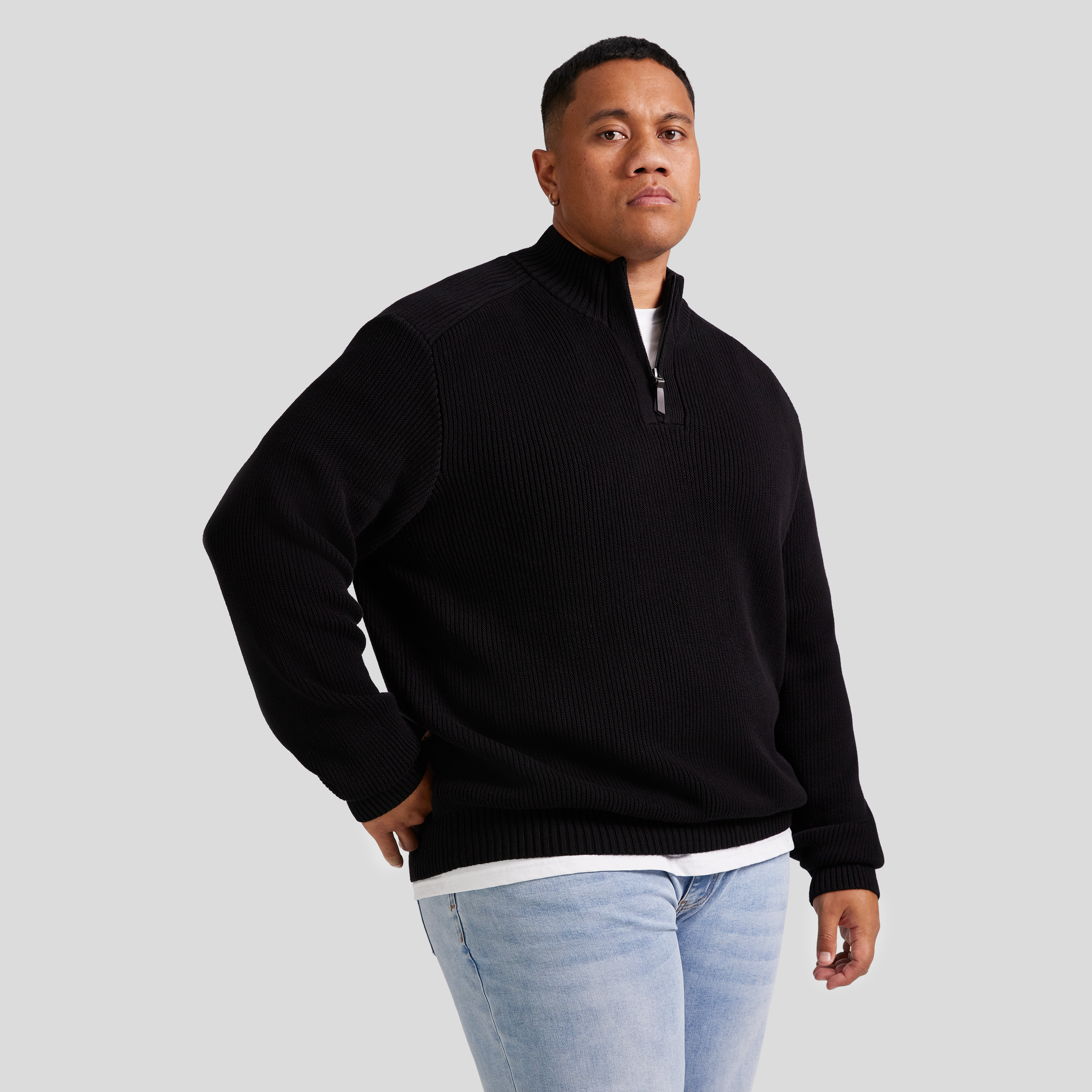Dempsey 1/4Zip Sweater