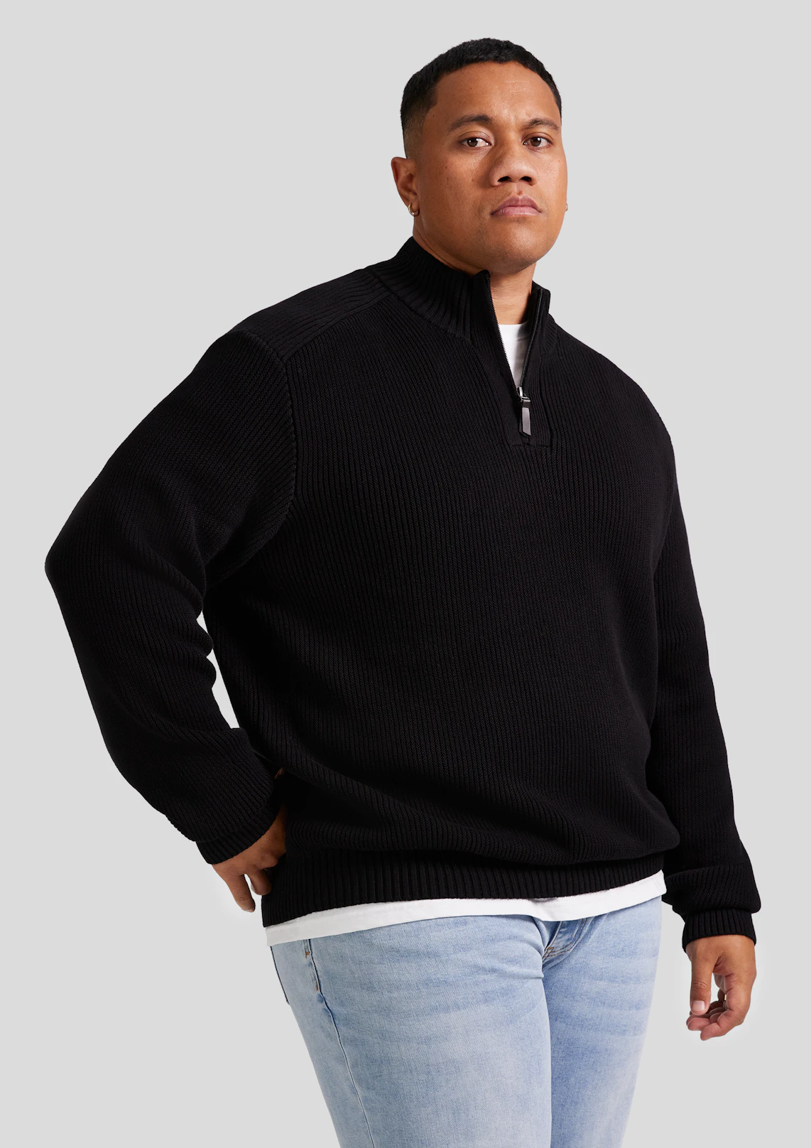 Dempsey 1/4Zip Sweater