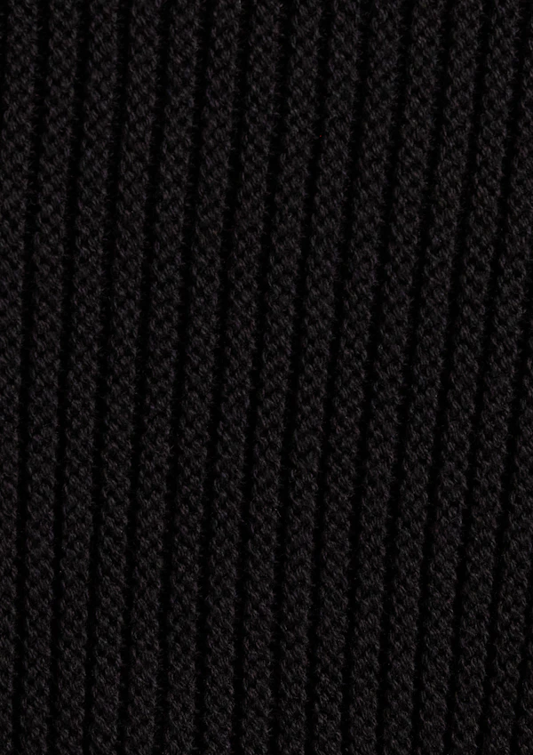 Black Dempsey 1/4Zip Sweater