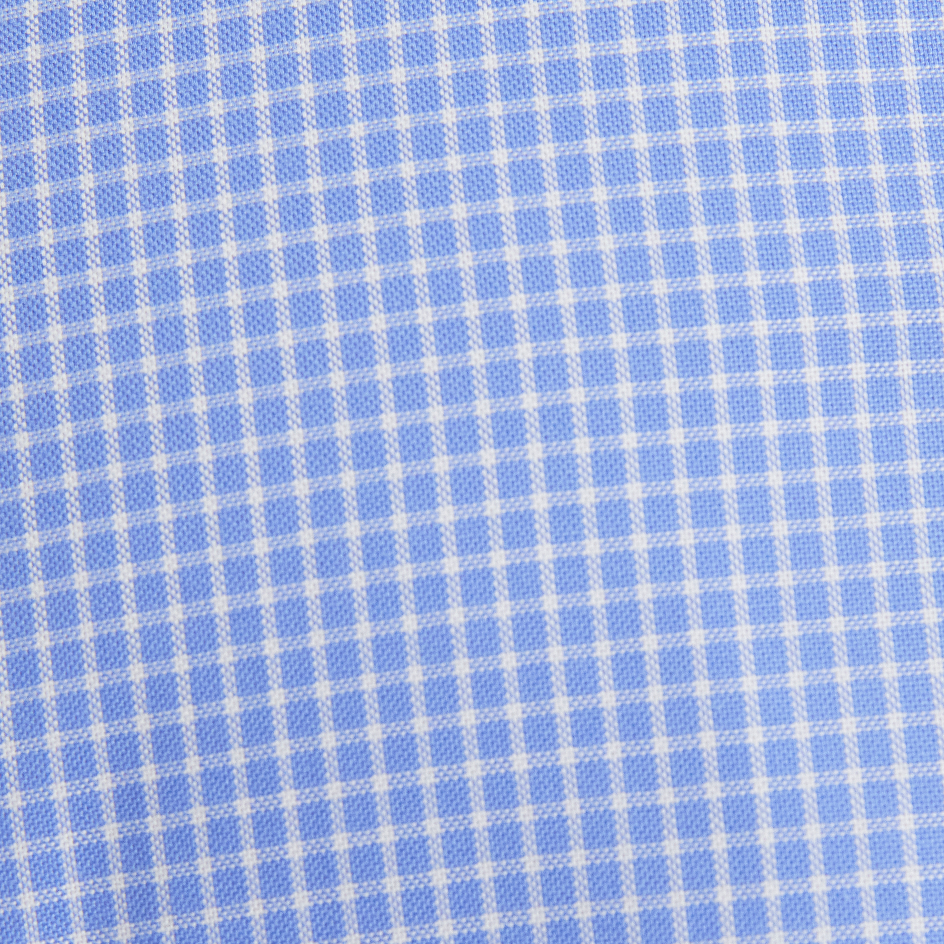 Blue Jaxon Easy Care Check Shirt