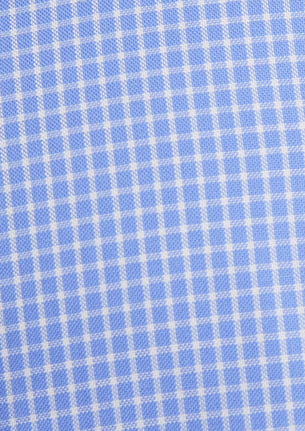 Blue Jaxon Easy Care Check Shirt