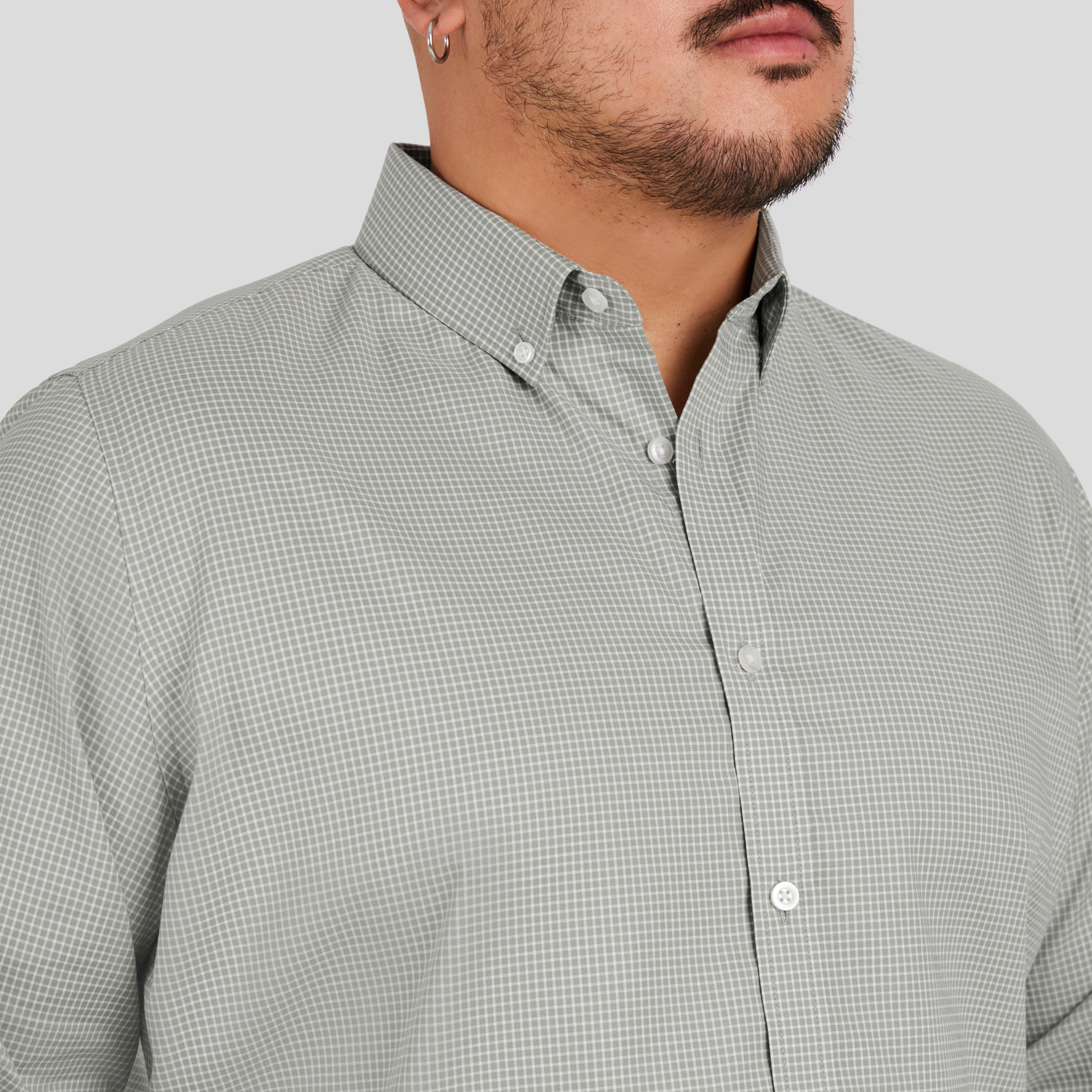 Sage Jaxon Easy Care Check Shirt