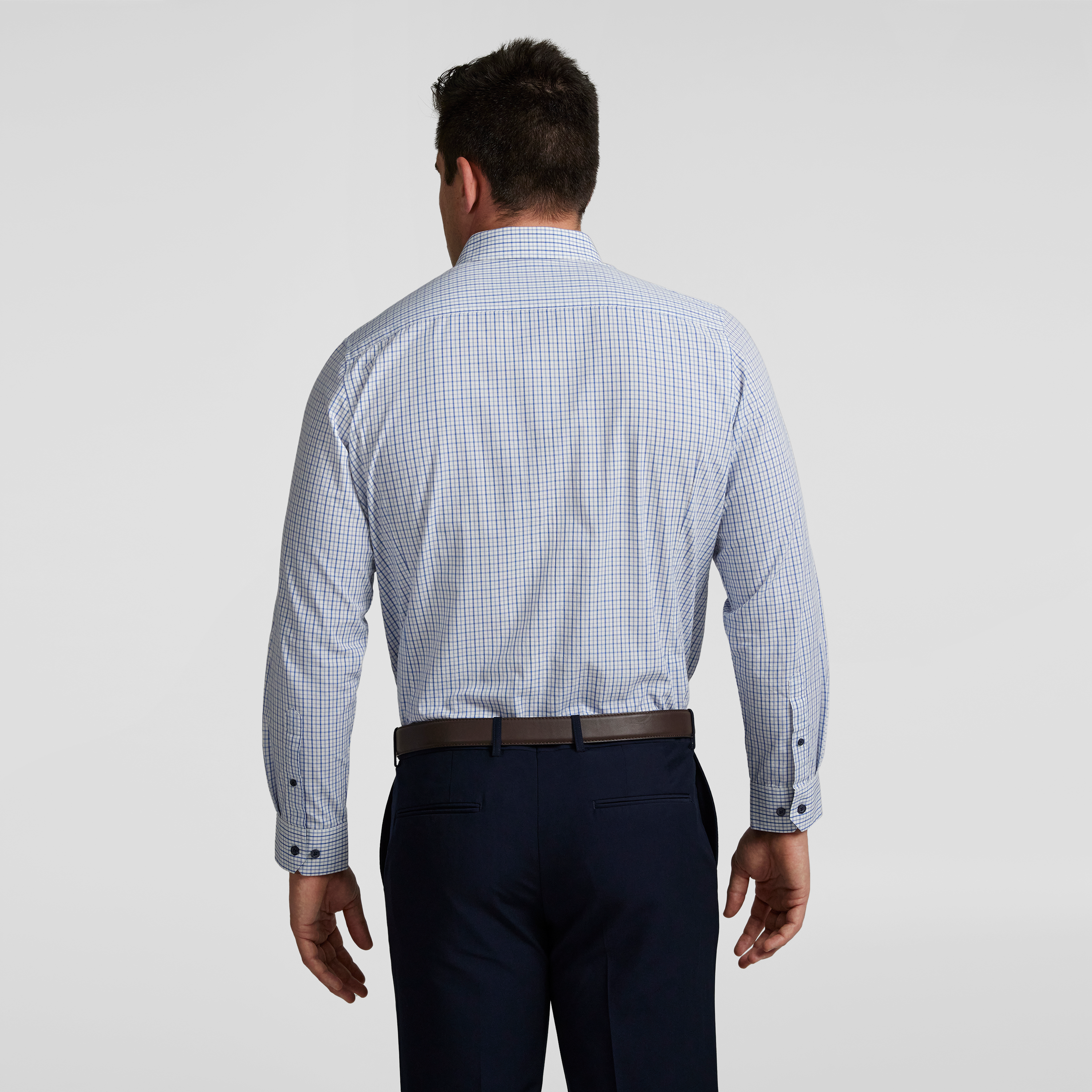 Blue Barney Check Shirt