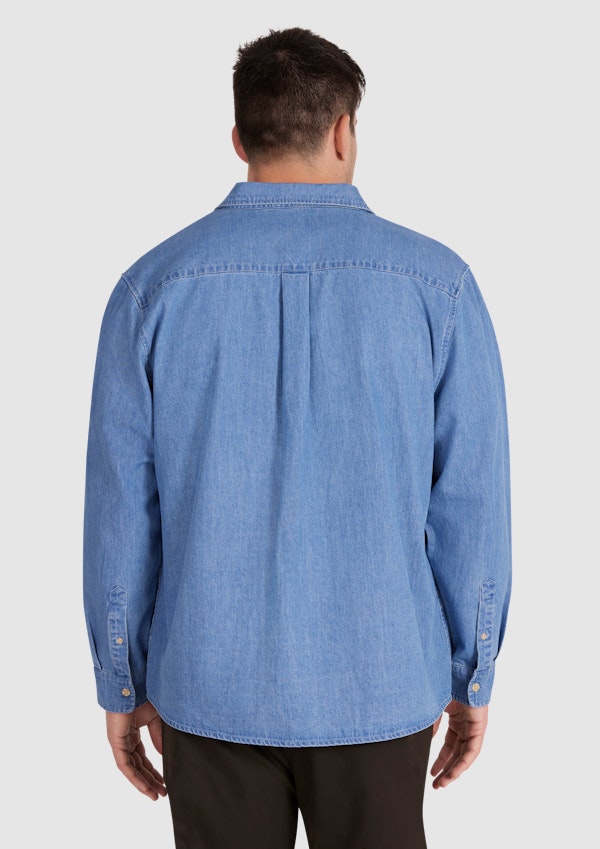 Light Wash Dustin Denim Overshirt
