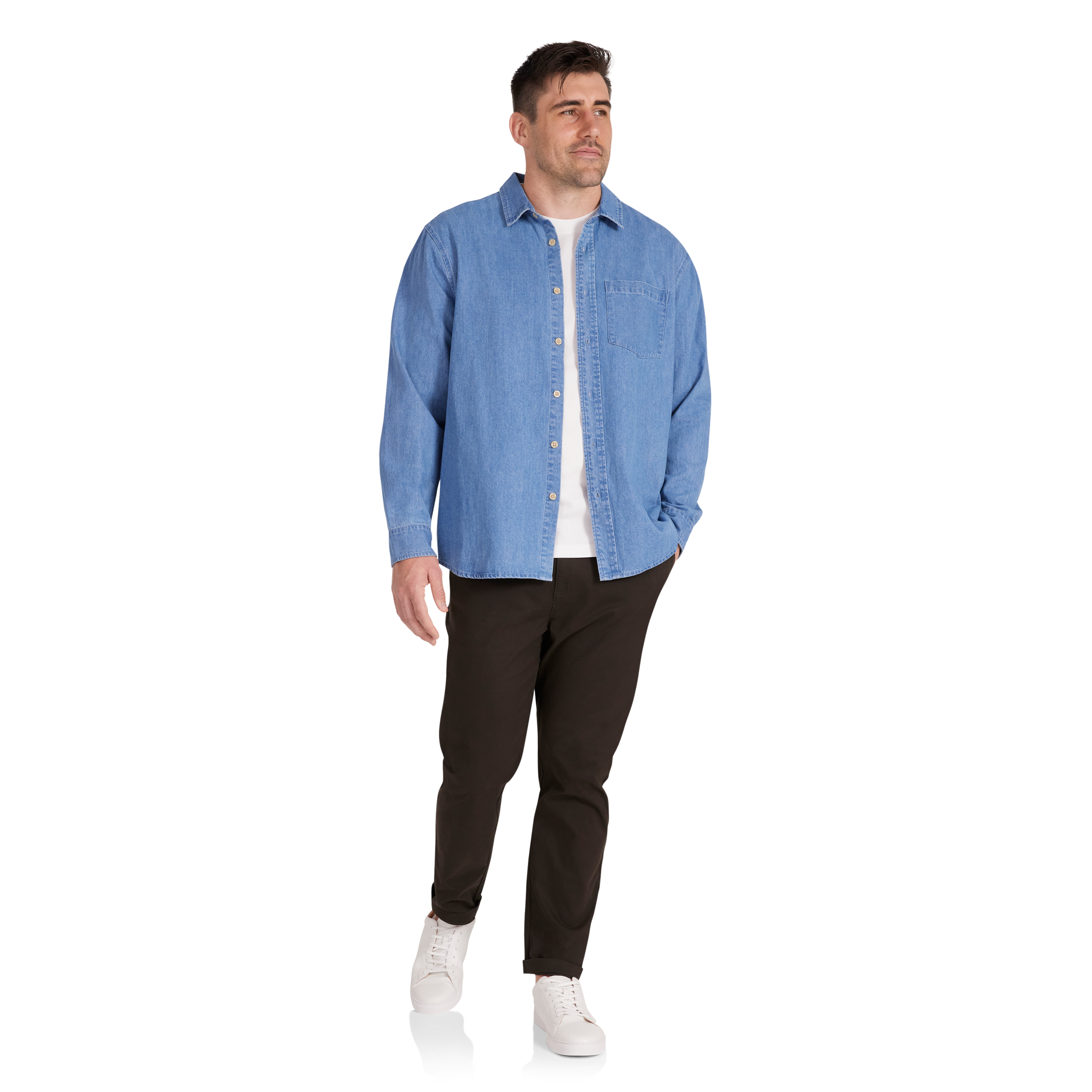 Light Wash Dustin Denim Overshirt