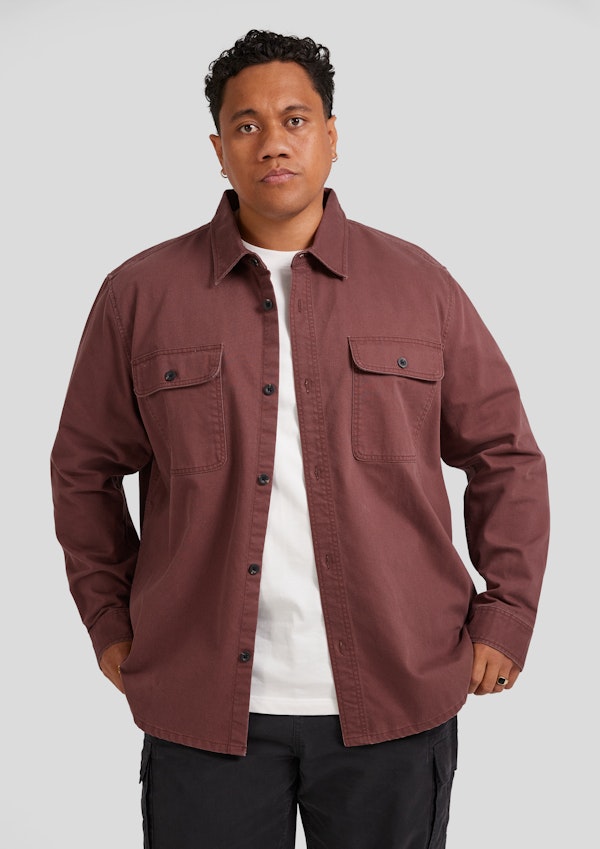 Knox Heavy Twill Overshirt