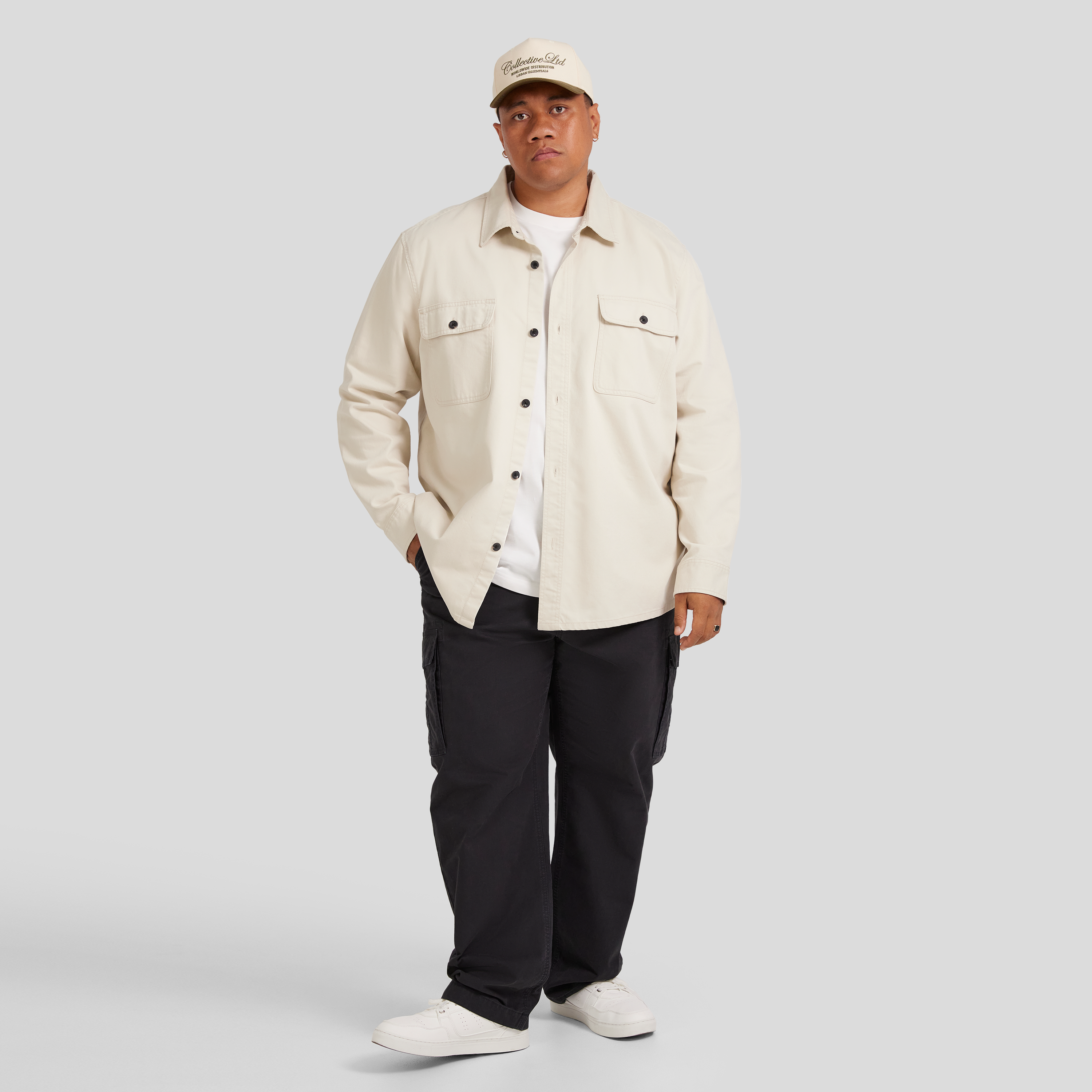 Stone Knox Heavy Twill Overshirt