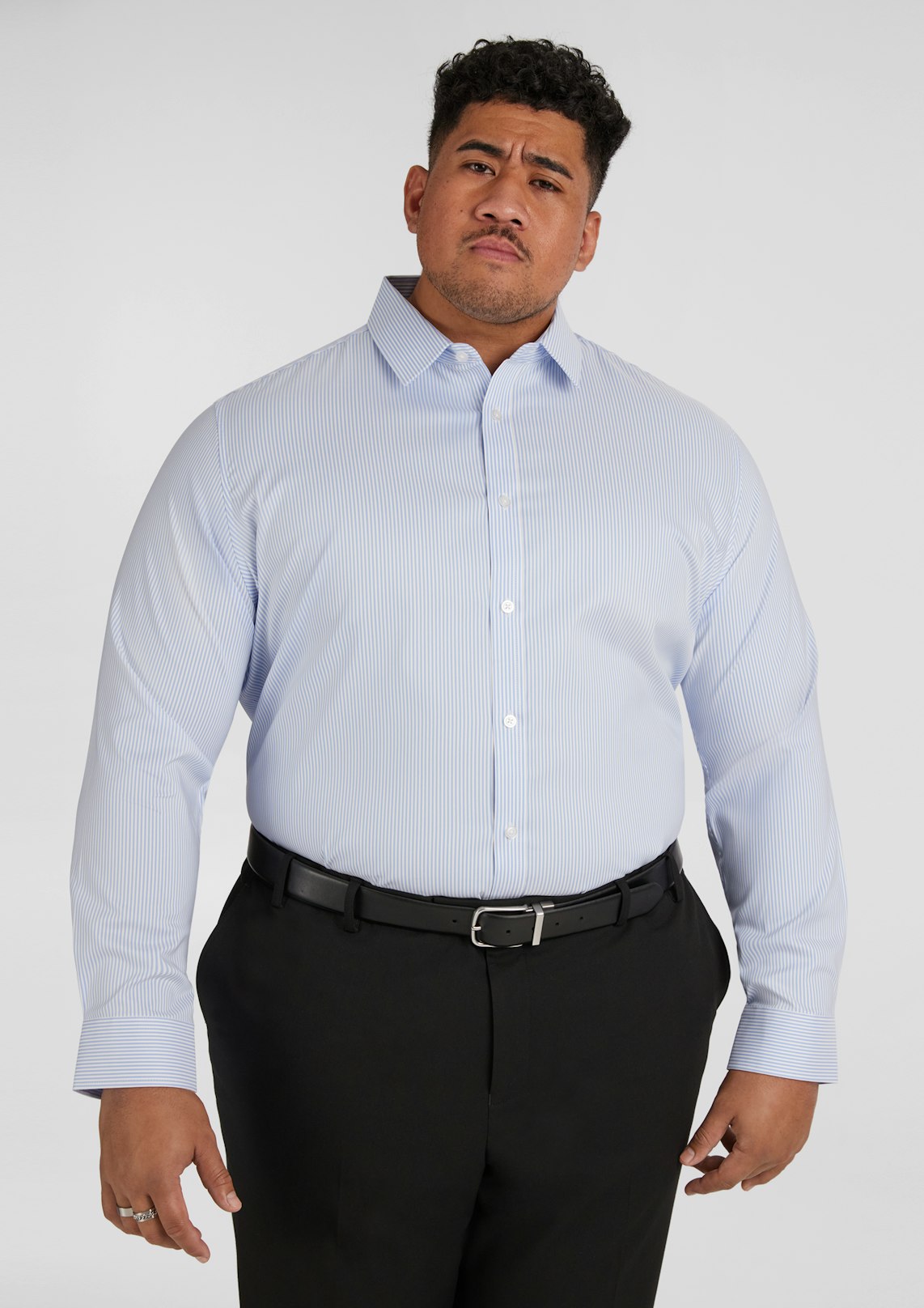 Pinstripe Stretch Shirt