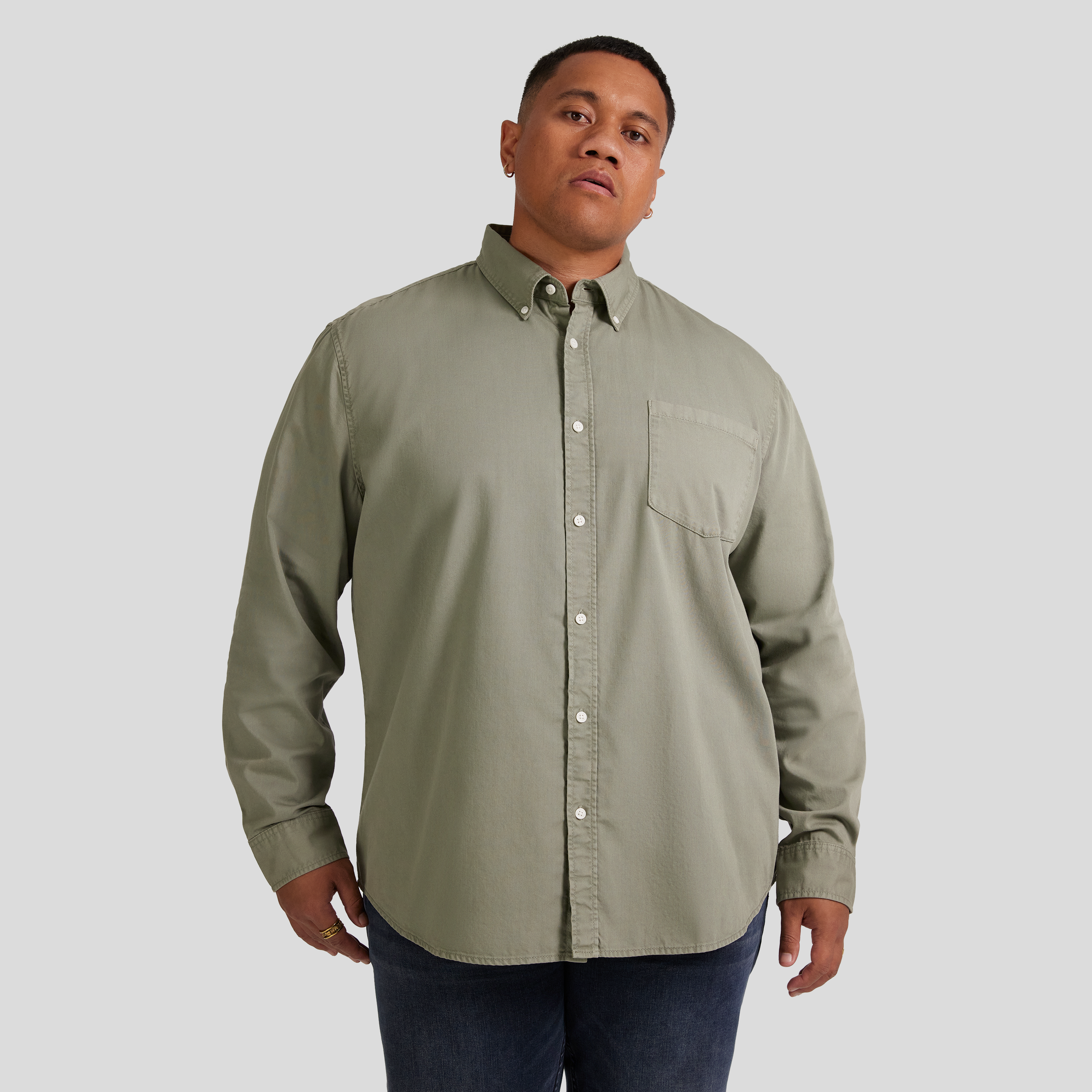 Relax Fit Twill Shirt